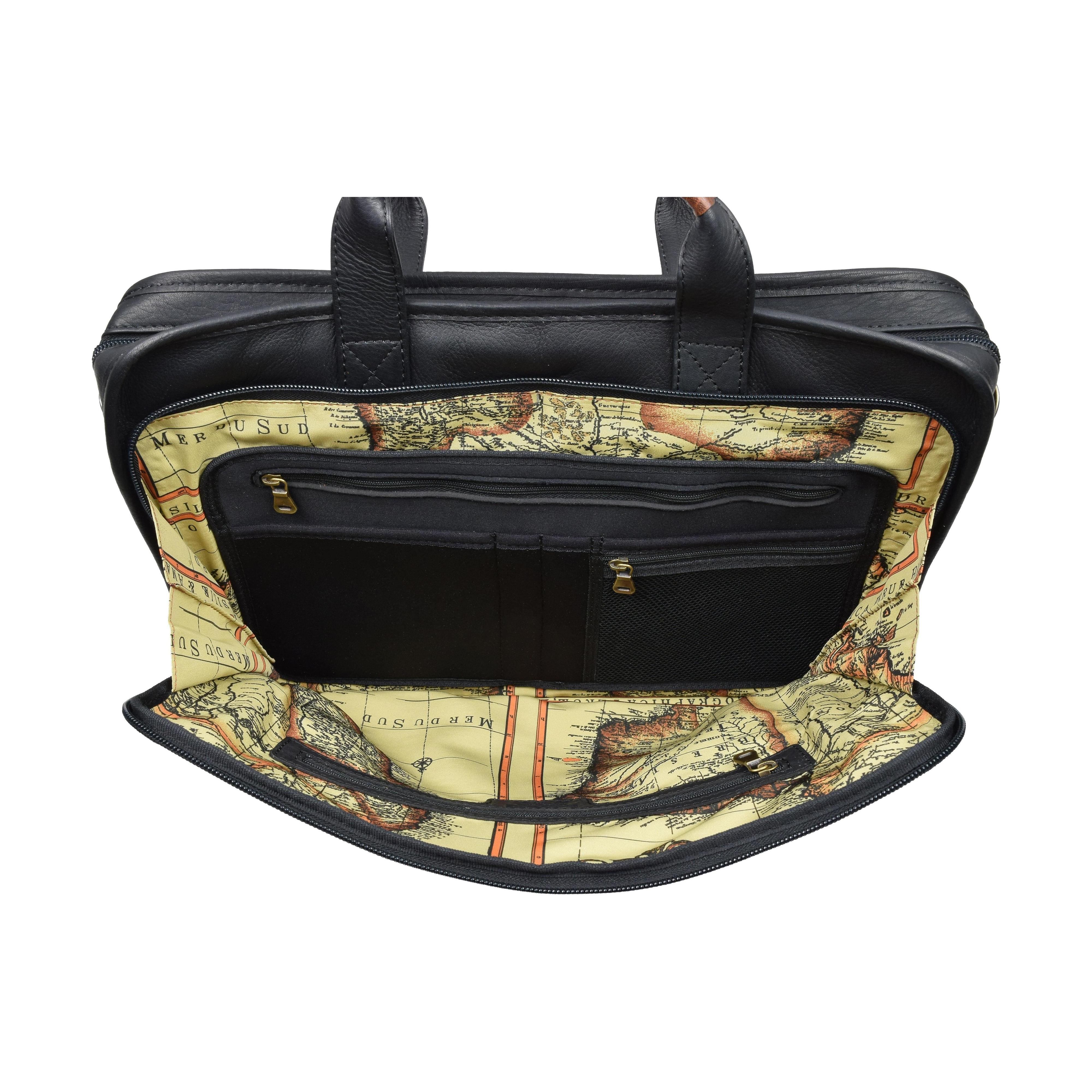 Slim Day Brief, Briefcase | LAND Leather Goods