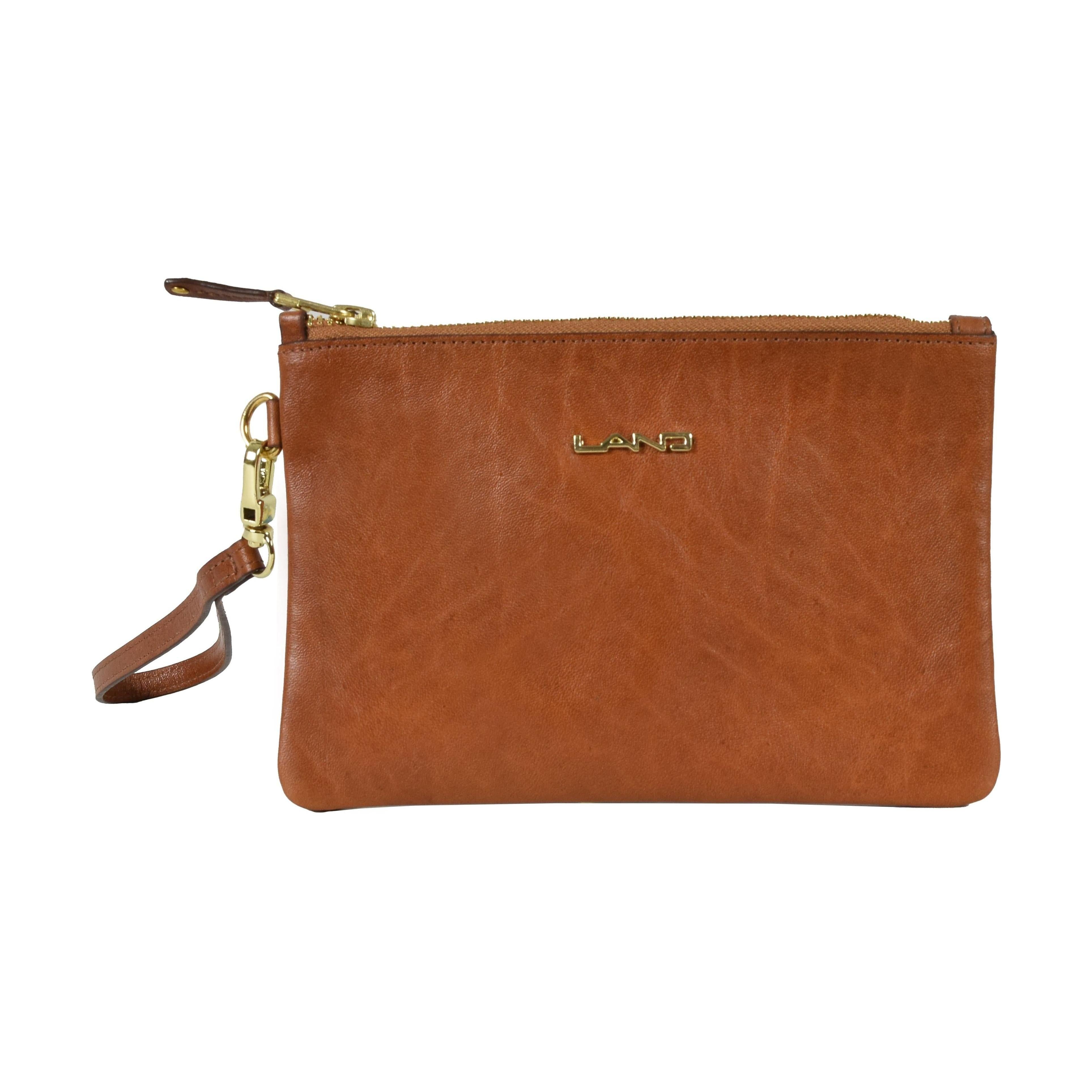 Ladies London Clutch, Wristlet | LAND Leather Goods