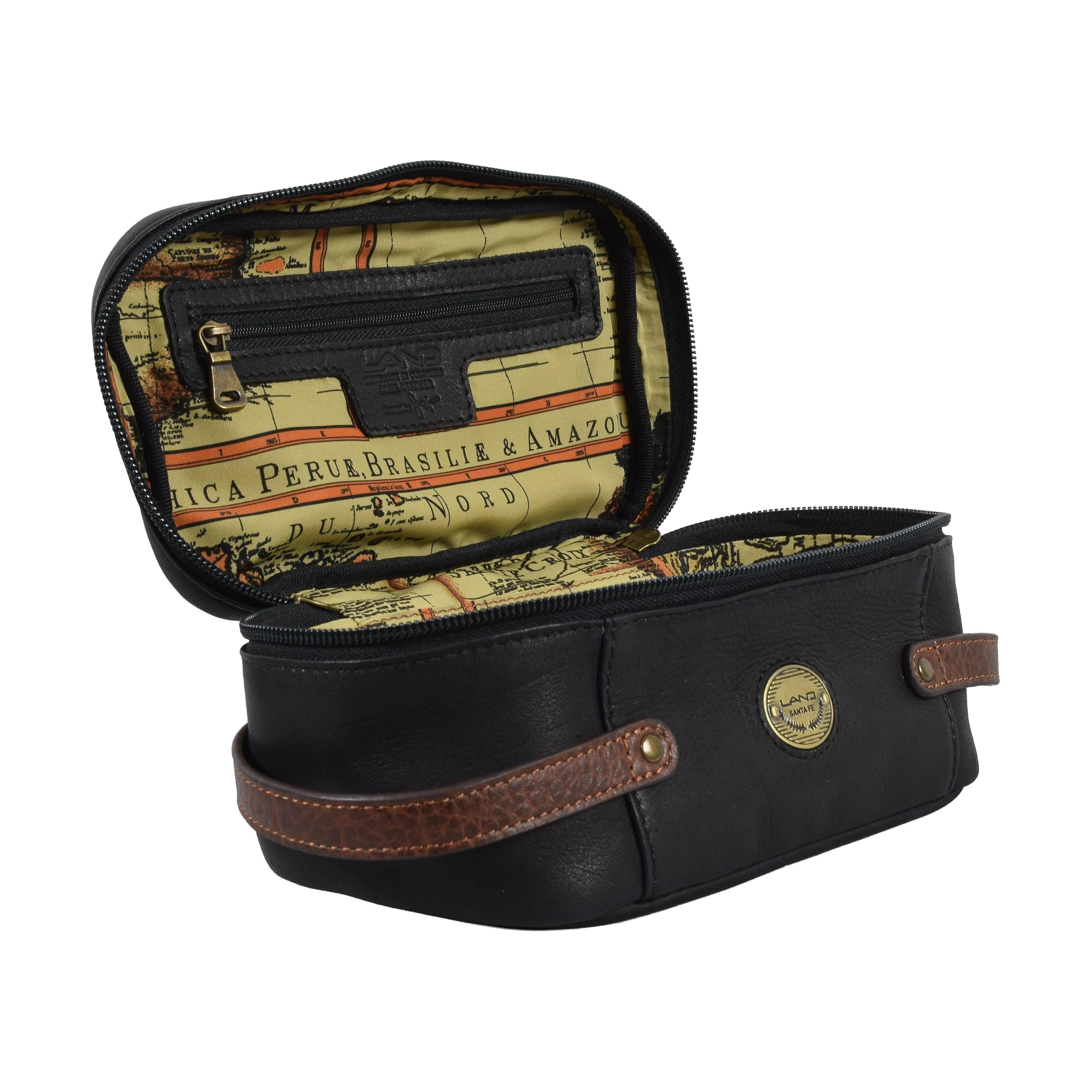Brisbane Toiletry Kit, Toiletry Bag | LAND Leather Goods