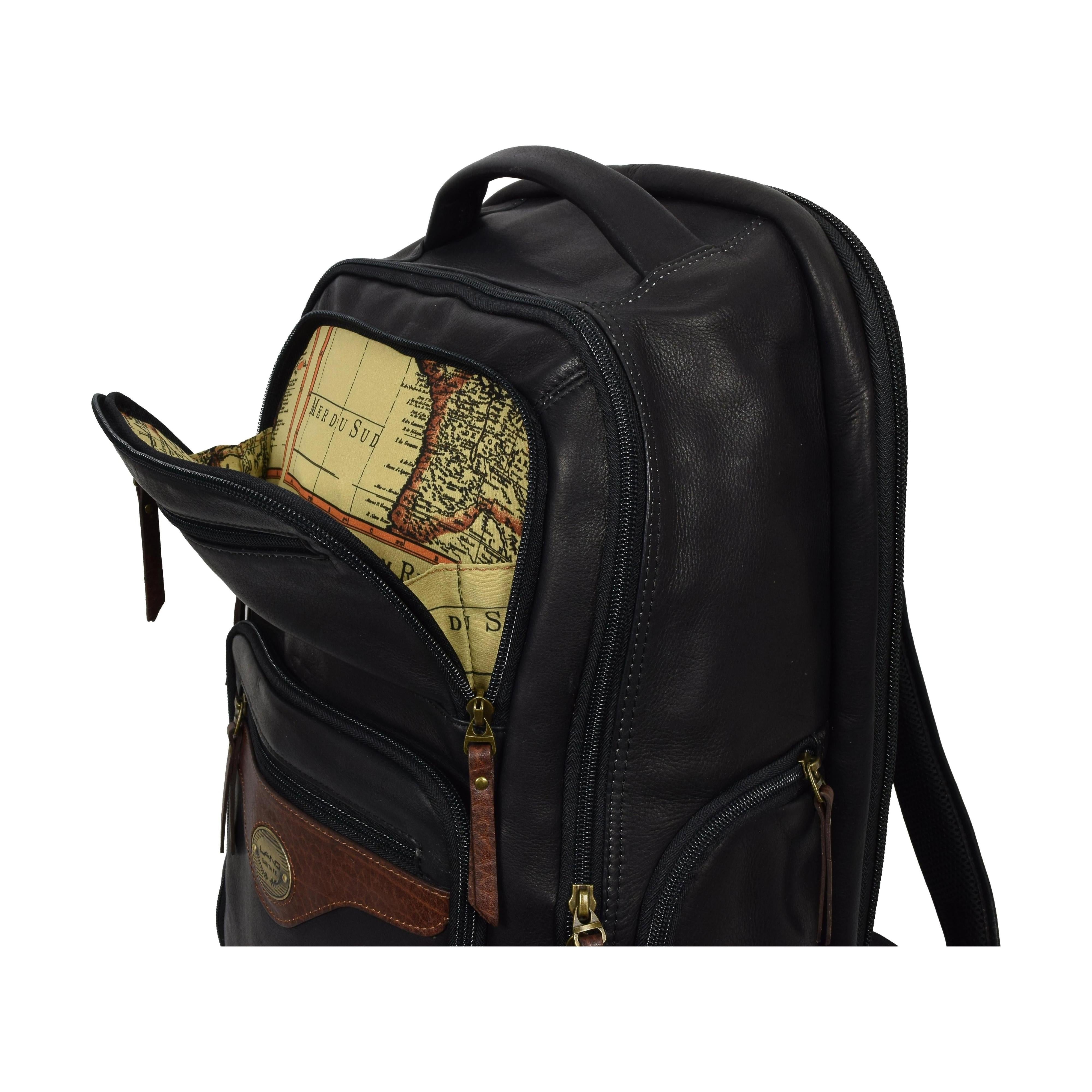 Travel Pro Backpack, Backpack | LAND Leather Goods