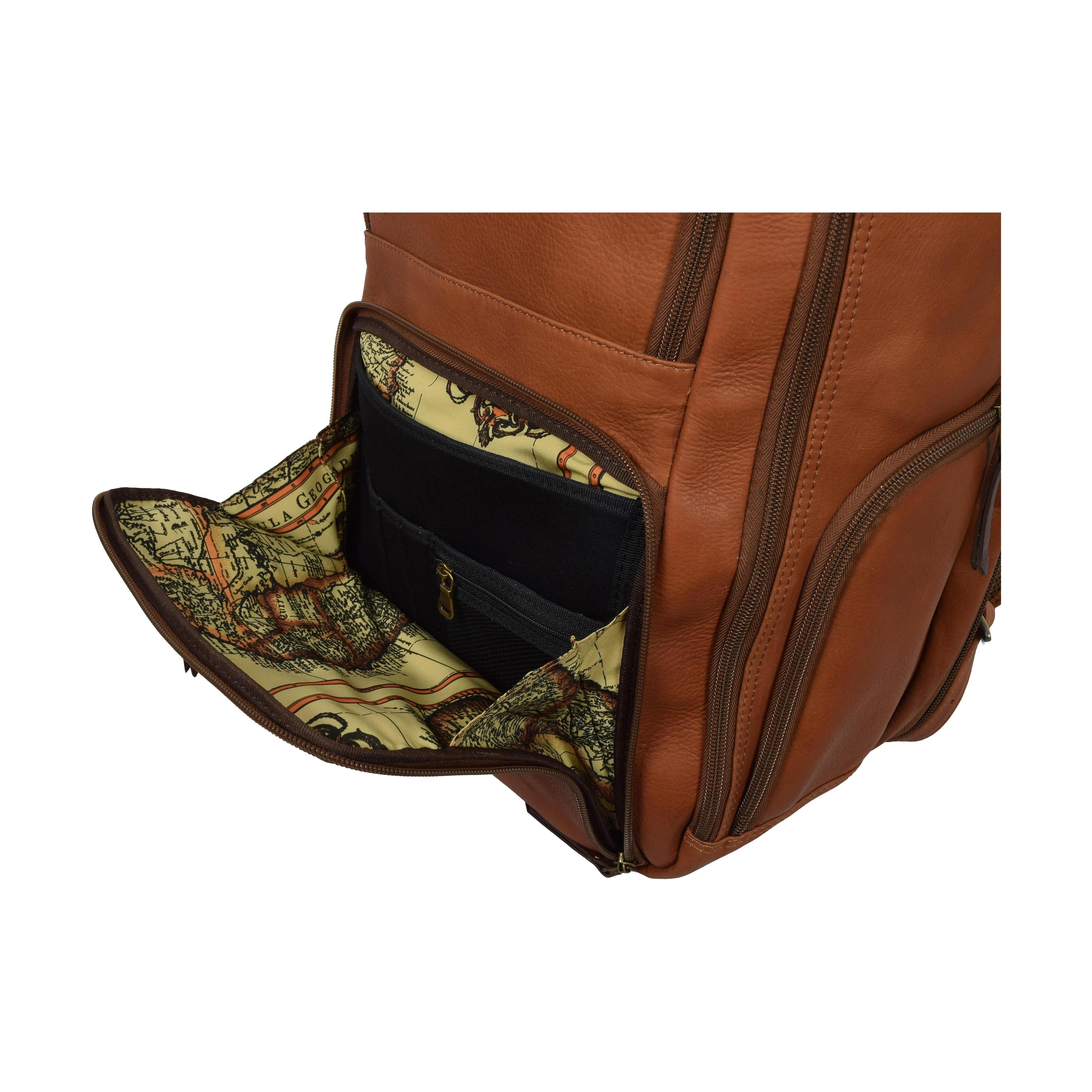Travel Pro Backpack, Backpack | LAND Leather Goods