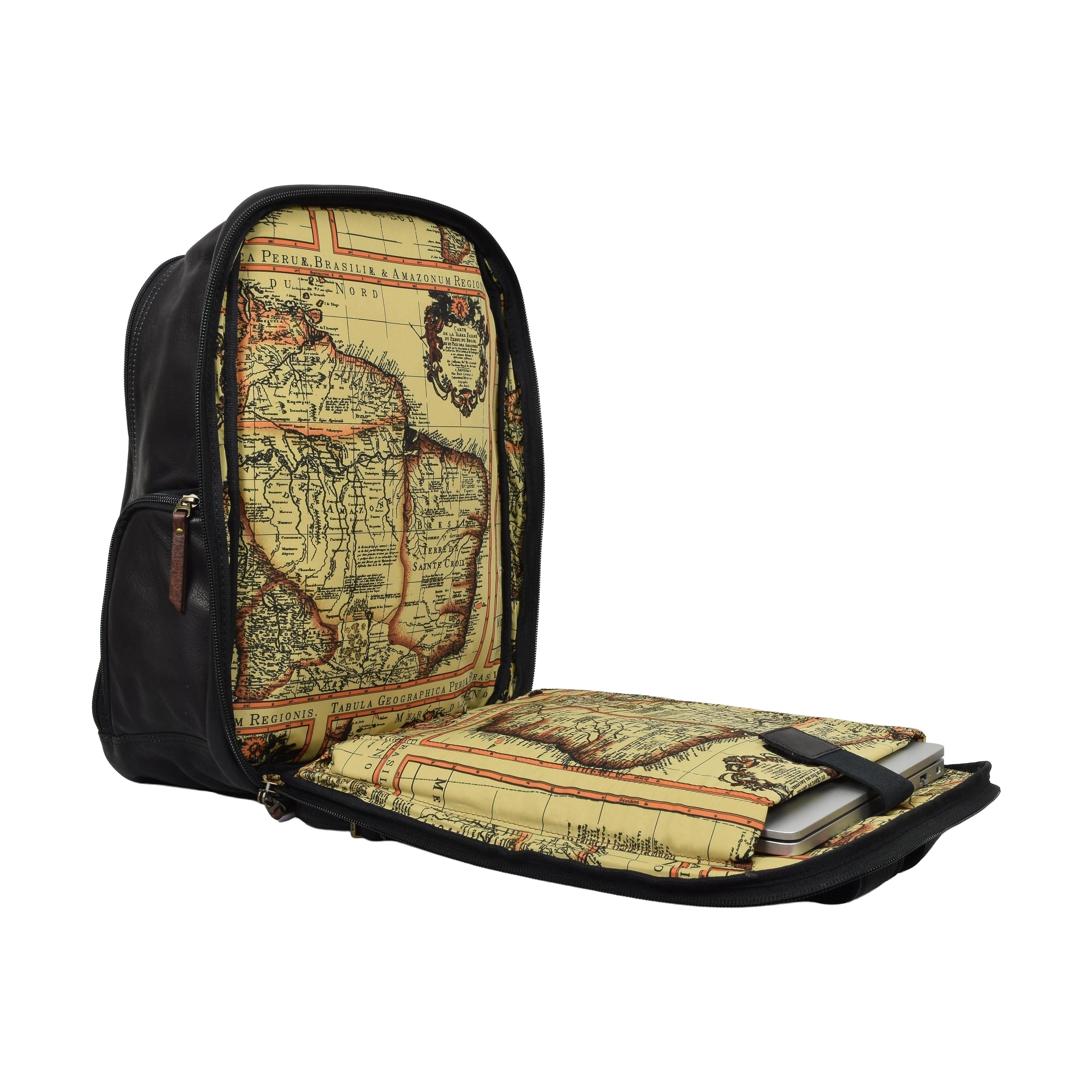 Travel Pro Backpack, Backpack | LAND Leather Goods