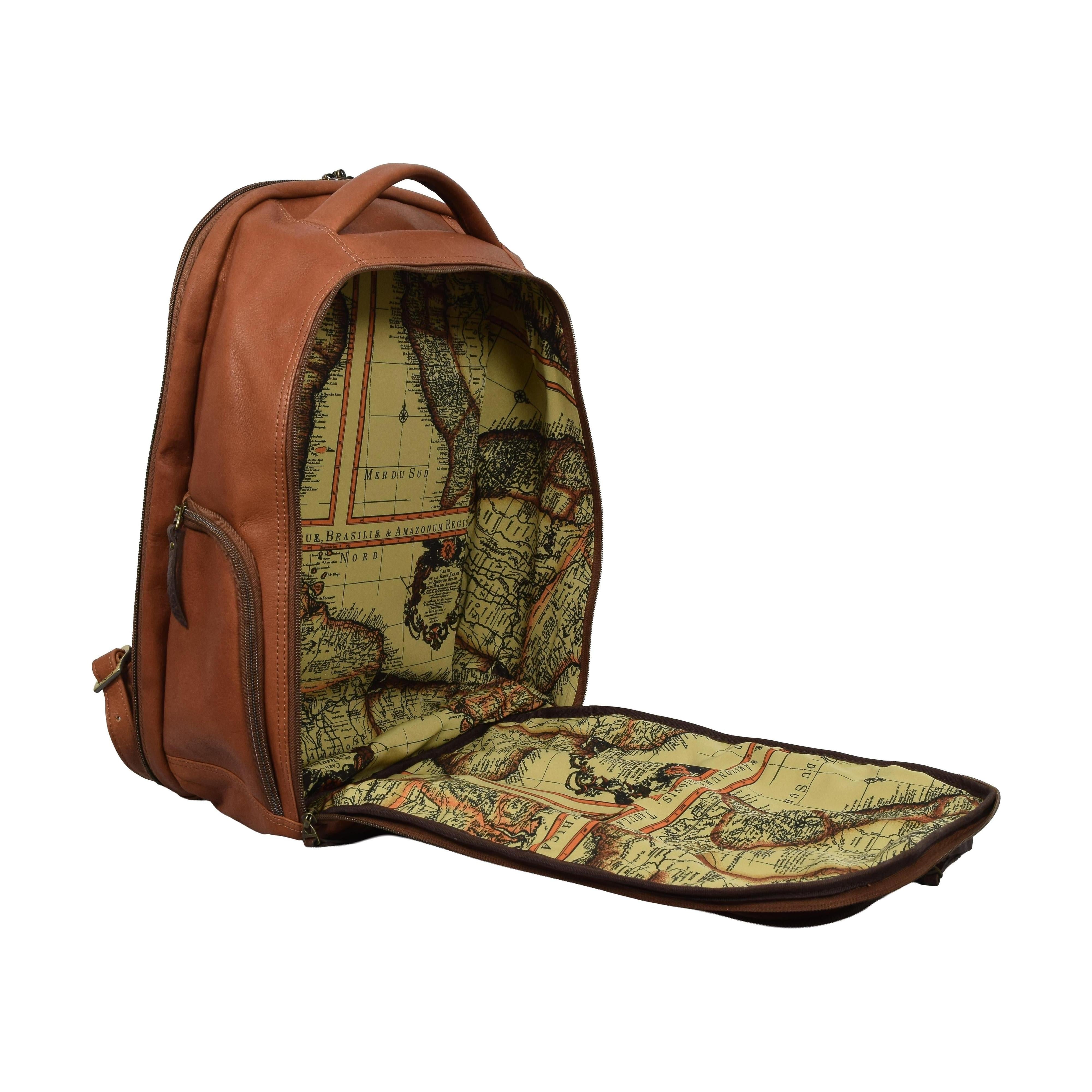 Travel Pro Backpack, Backpack | LAND Leather Goods