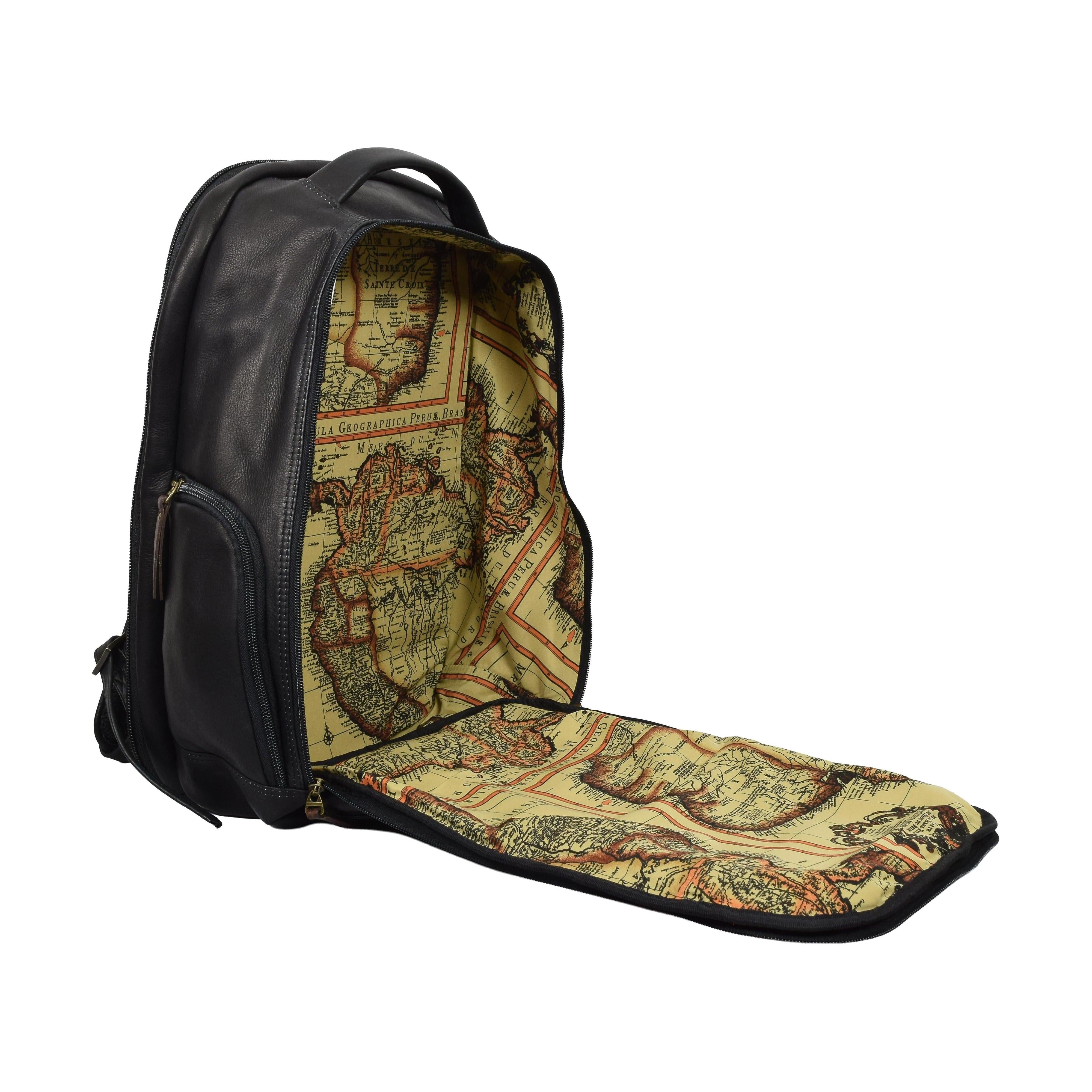 Travel Pro Backpack, Backpack | LAND Leather Goods