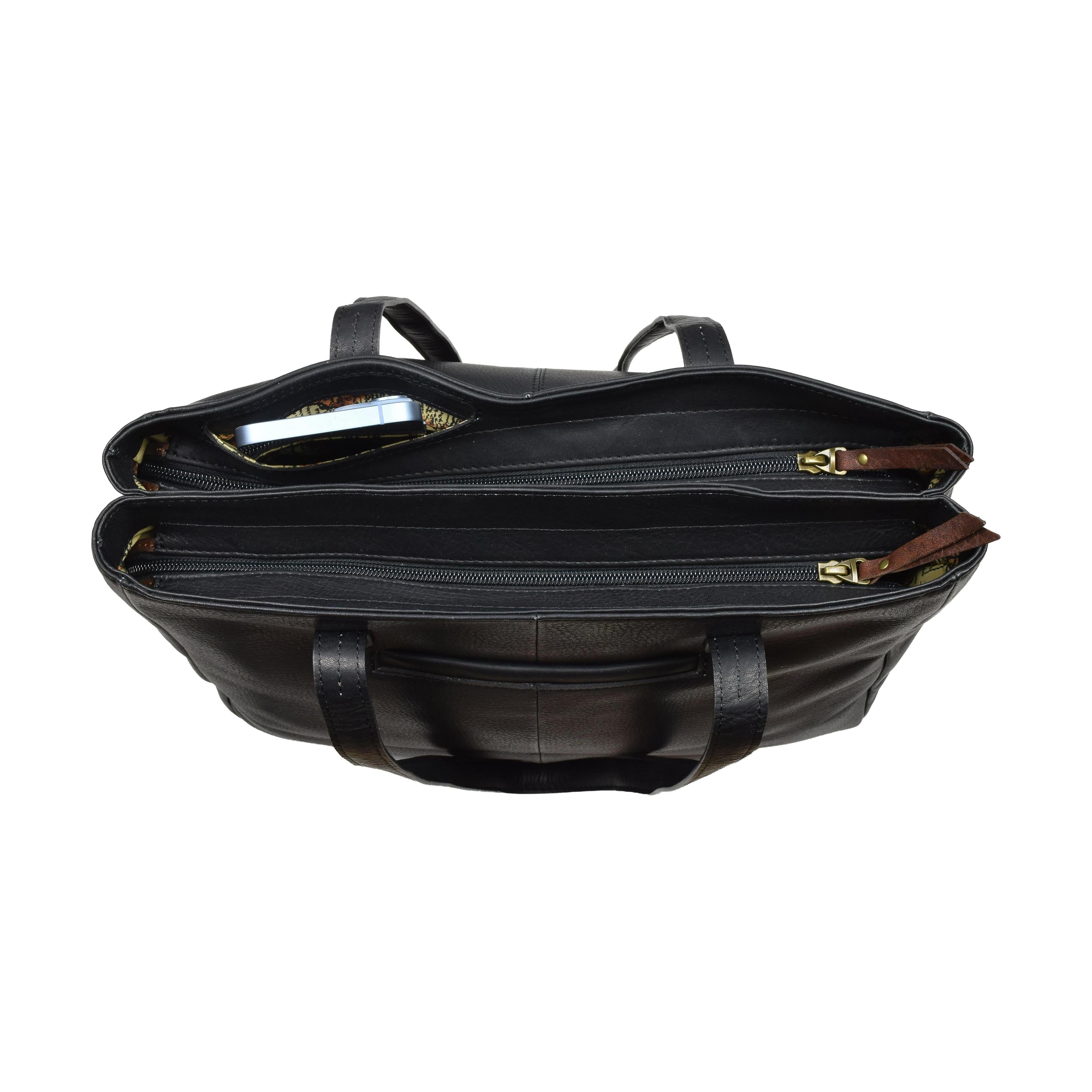 Double Trippers Bag, Handbag | LAND Leather Goods