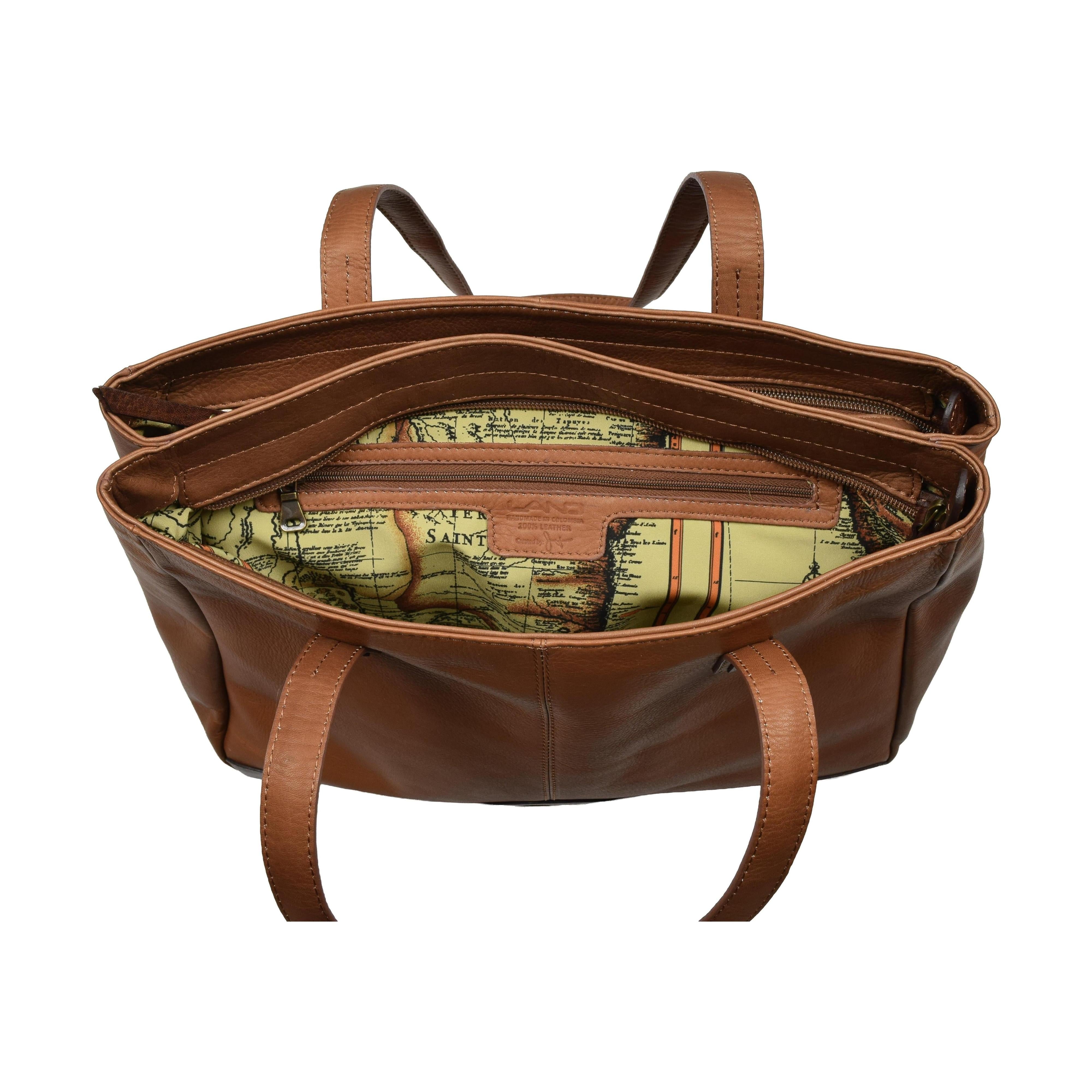 Double Trippers Bag, Handbag | LAND Leather Goods