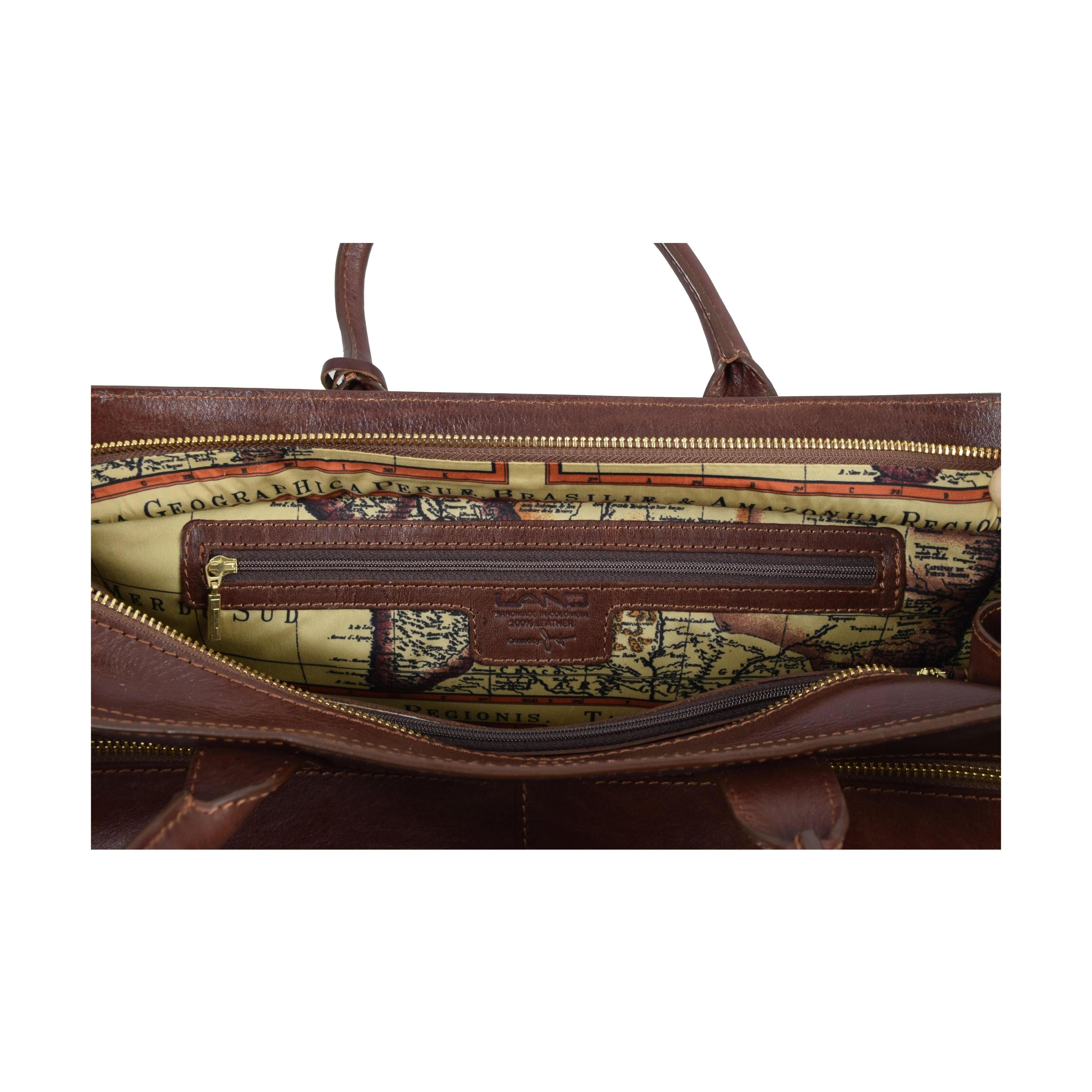 Courtney East/West Tote, Handbag | LAND Leather Goods