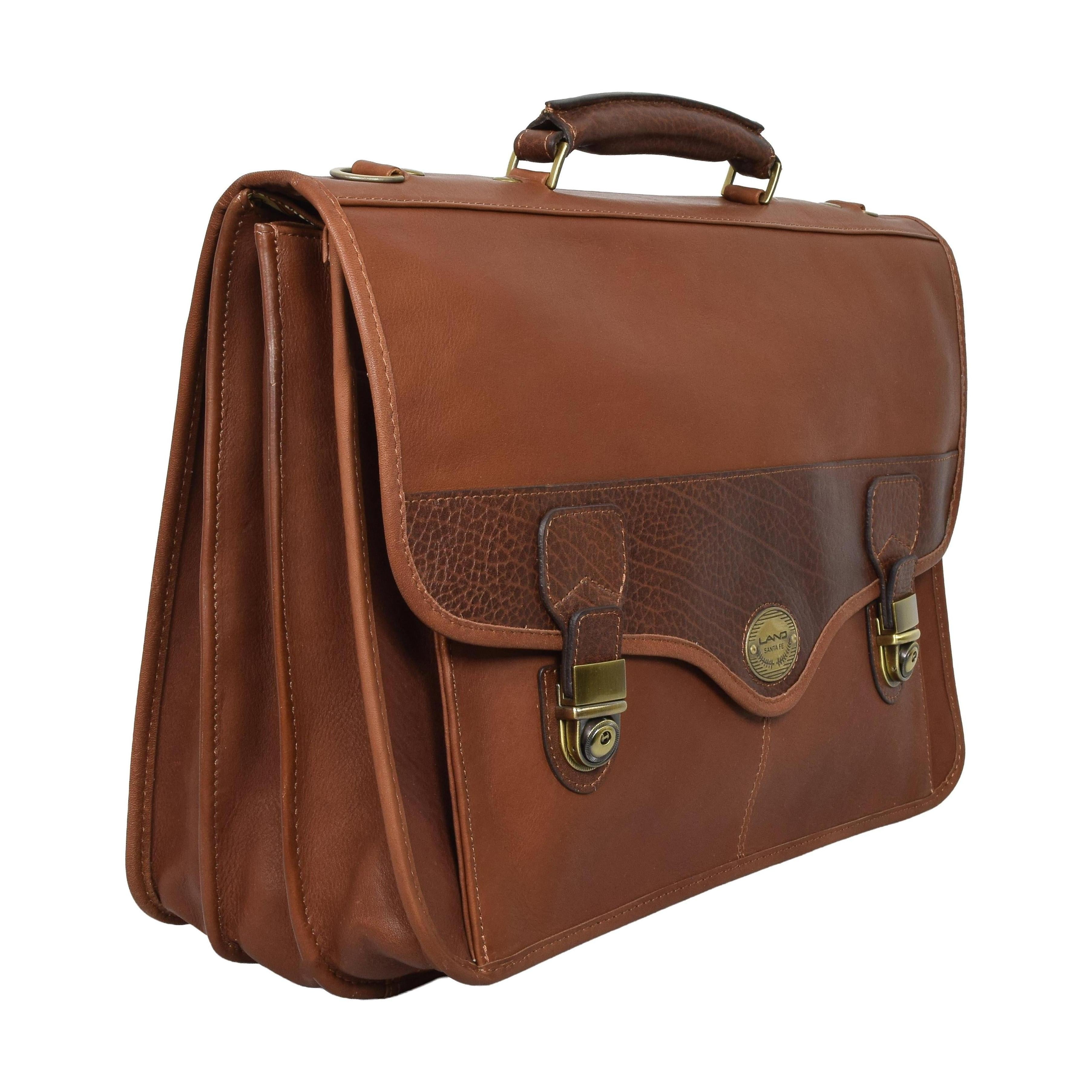 Lawyer Executive, Briefcase | LAND Leather Goods