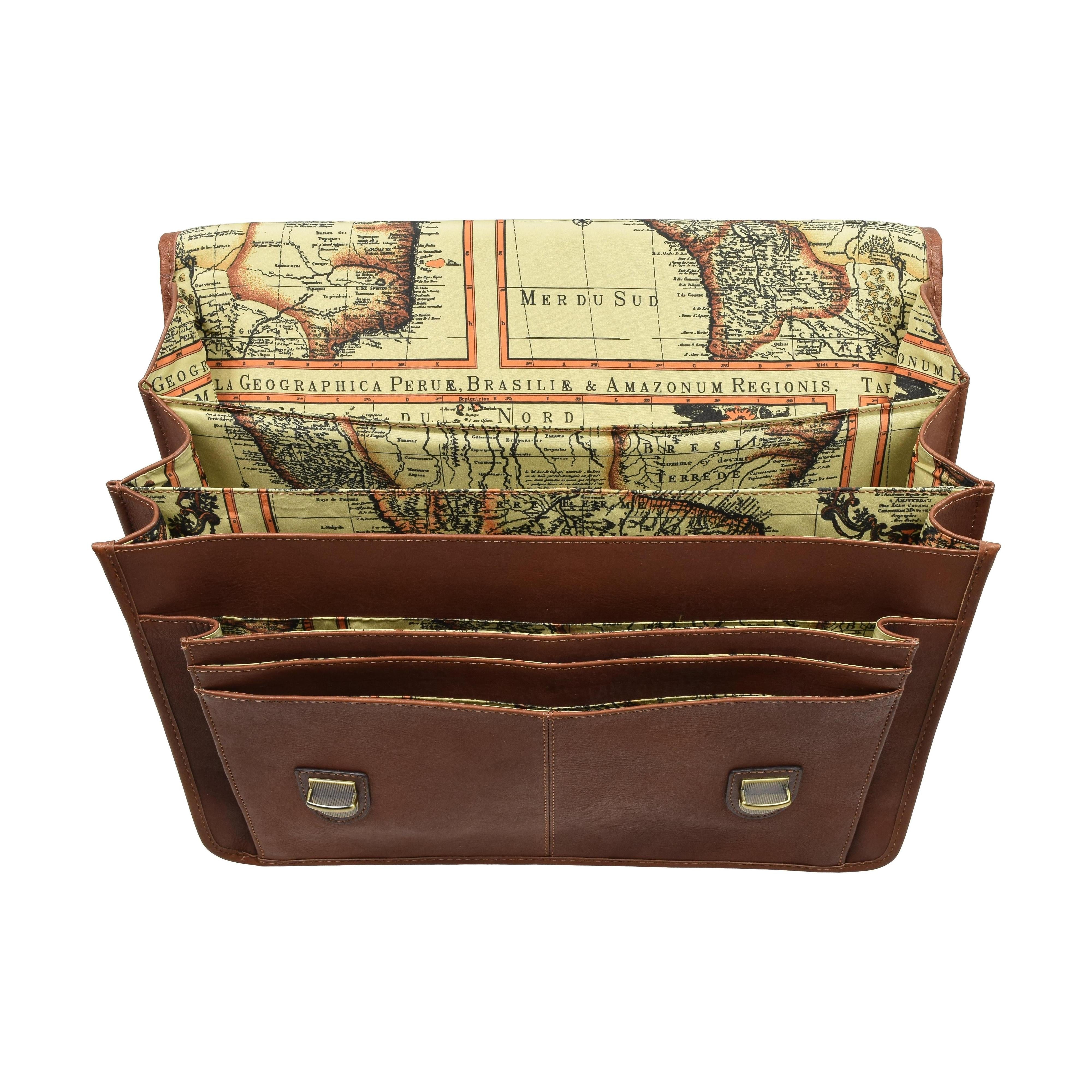Lawyer Executive, Briefcase | LAND Leather Goods