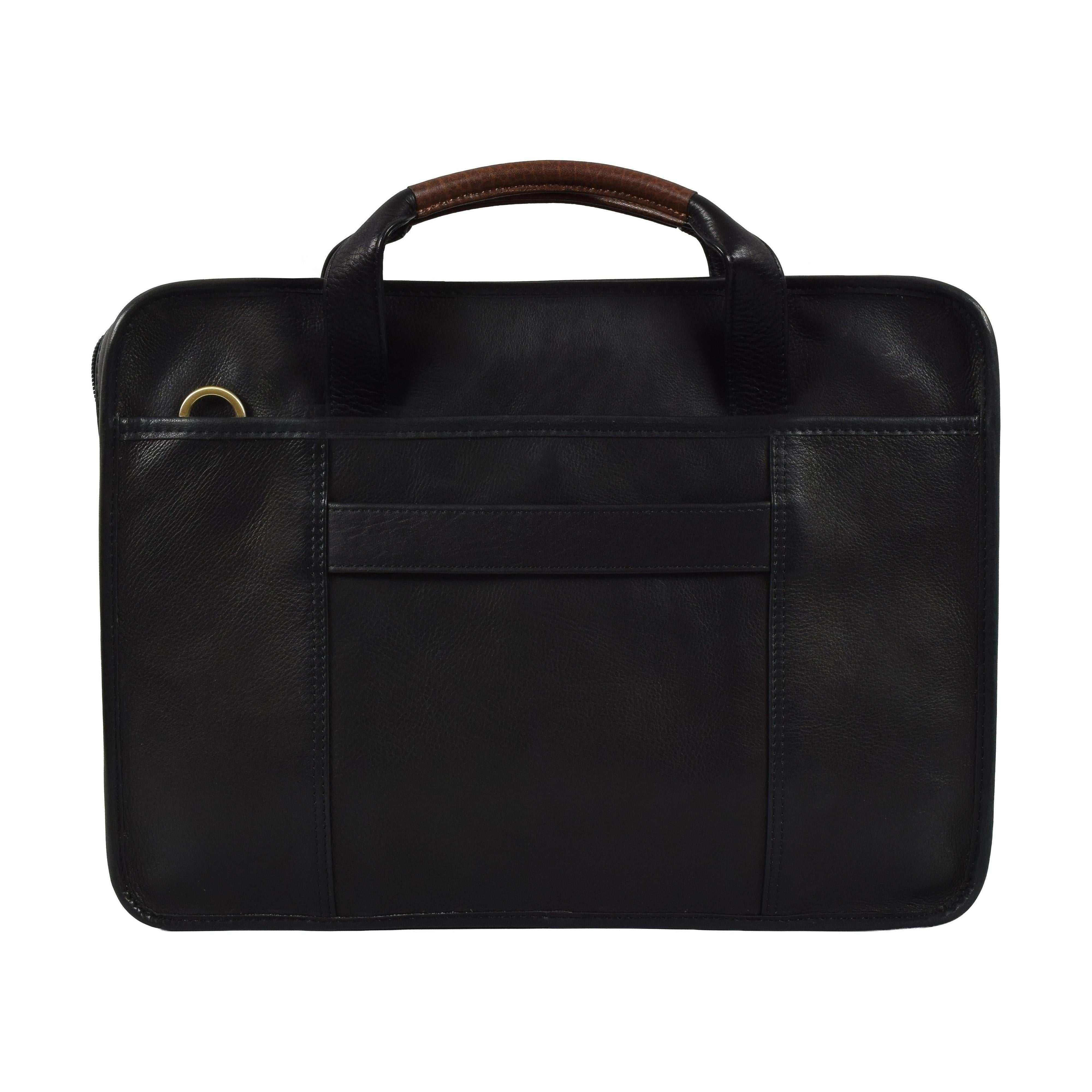 Slim Executive Brief, Briefcase | LAND Leather Goods