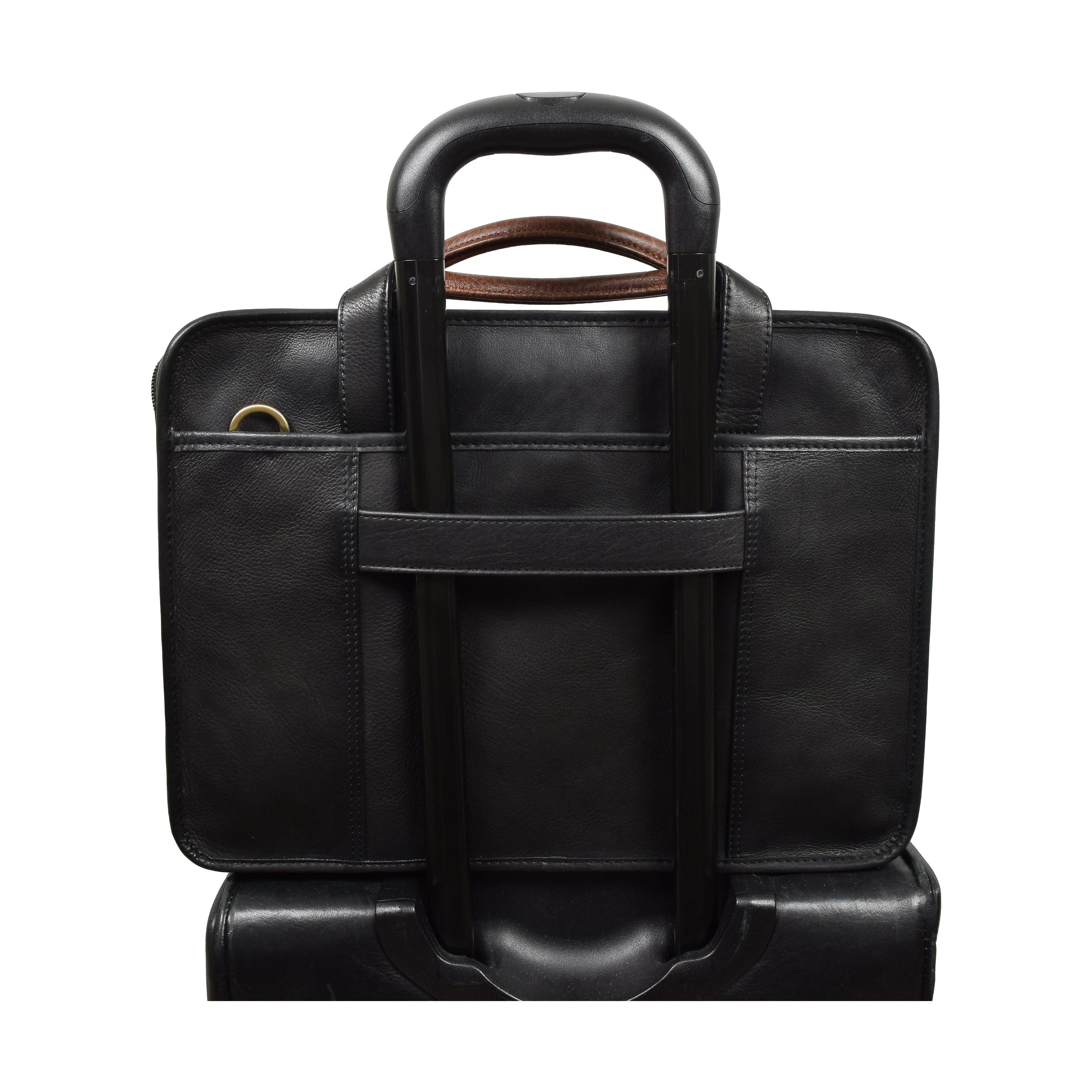 Slim Executive Brief, Briefcase | LAND Leather Goods