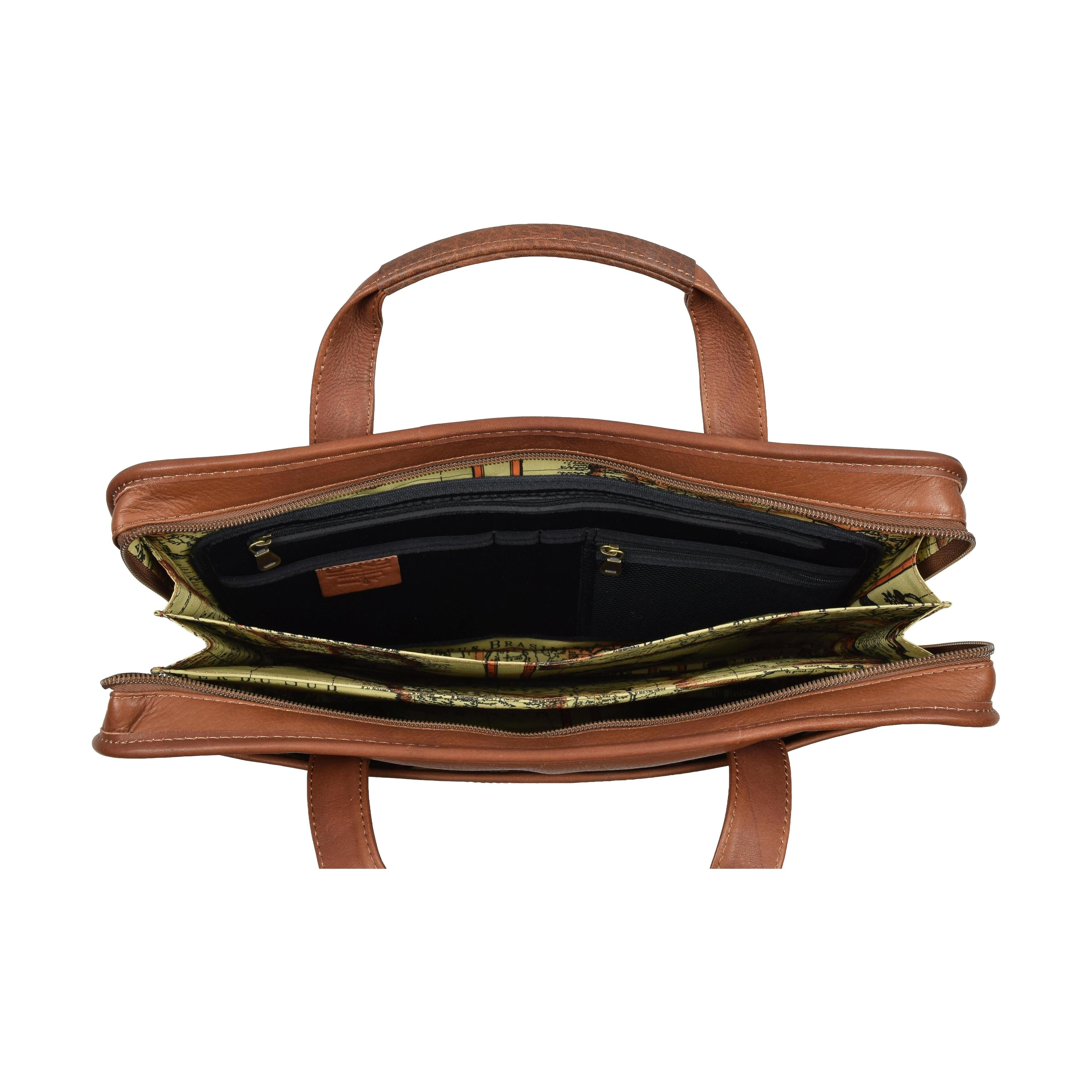 Slim Executive Brief, Briefcase | LAND Leather Goods