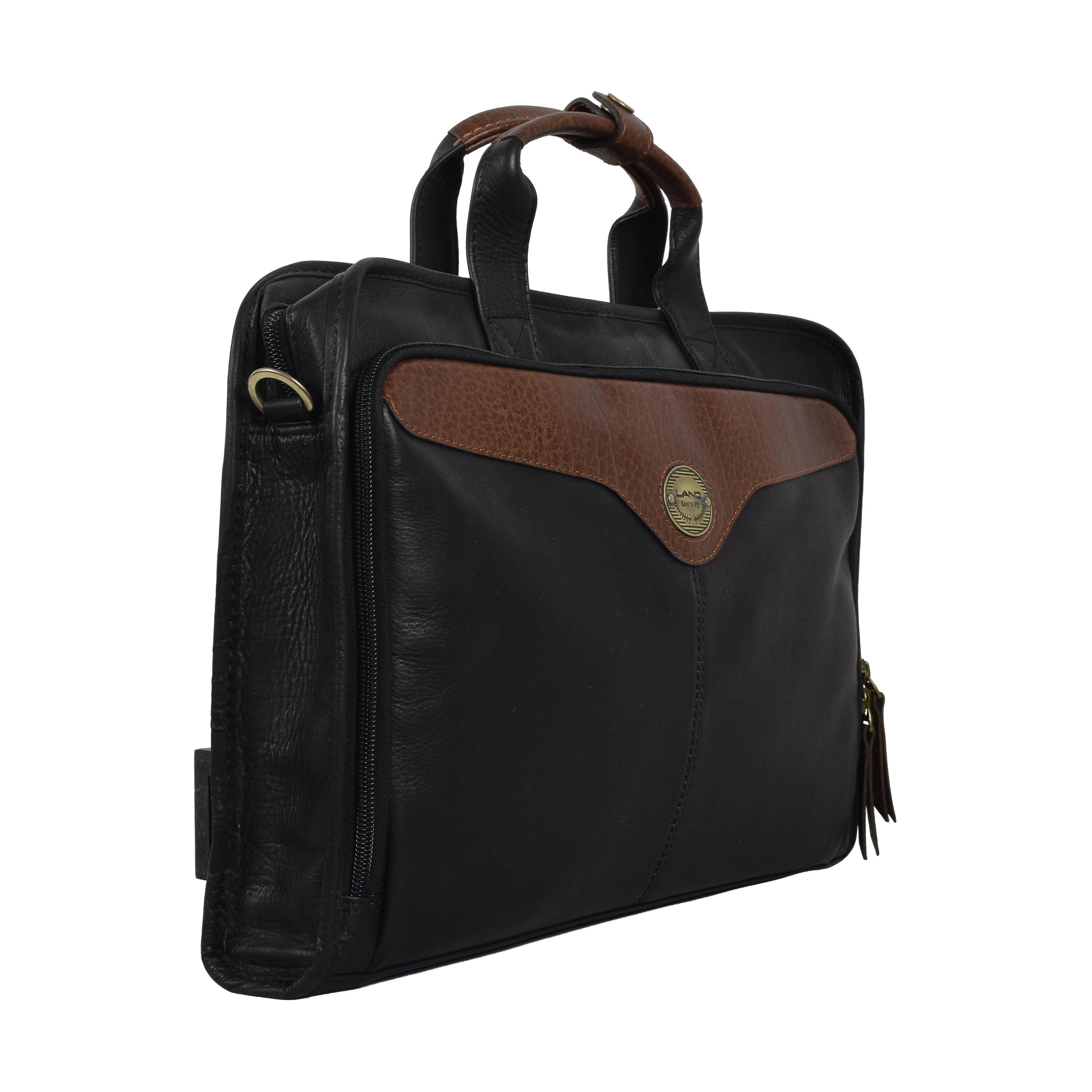 Slim Day Brief, Briefcase | LAND Leather Goods