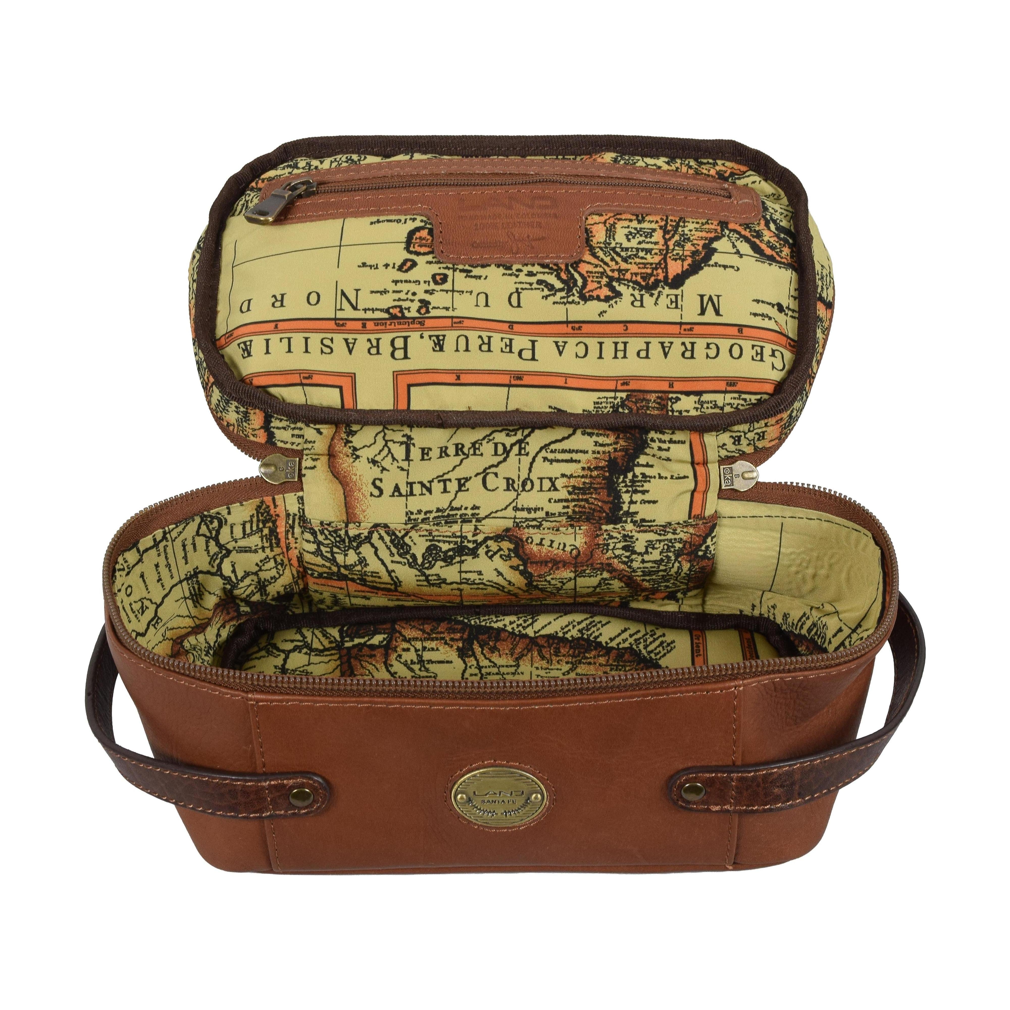 Brisbane Toiletry Kit, Toiletry Bag | LAND Leather Goods