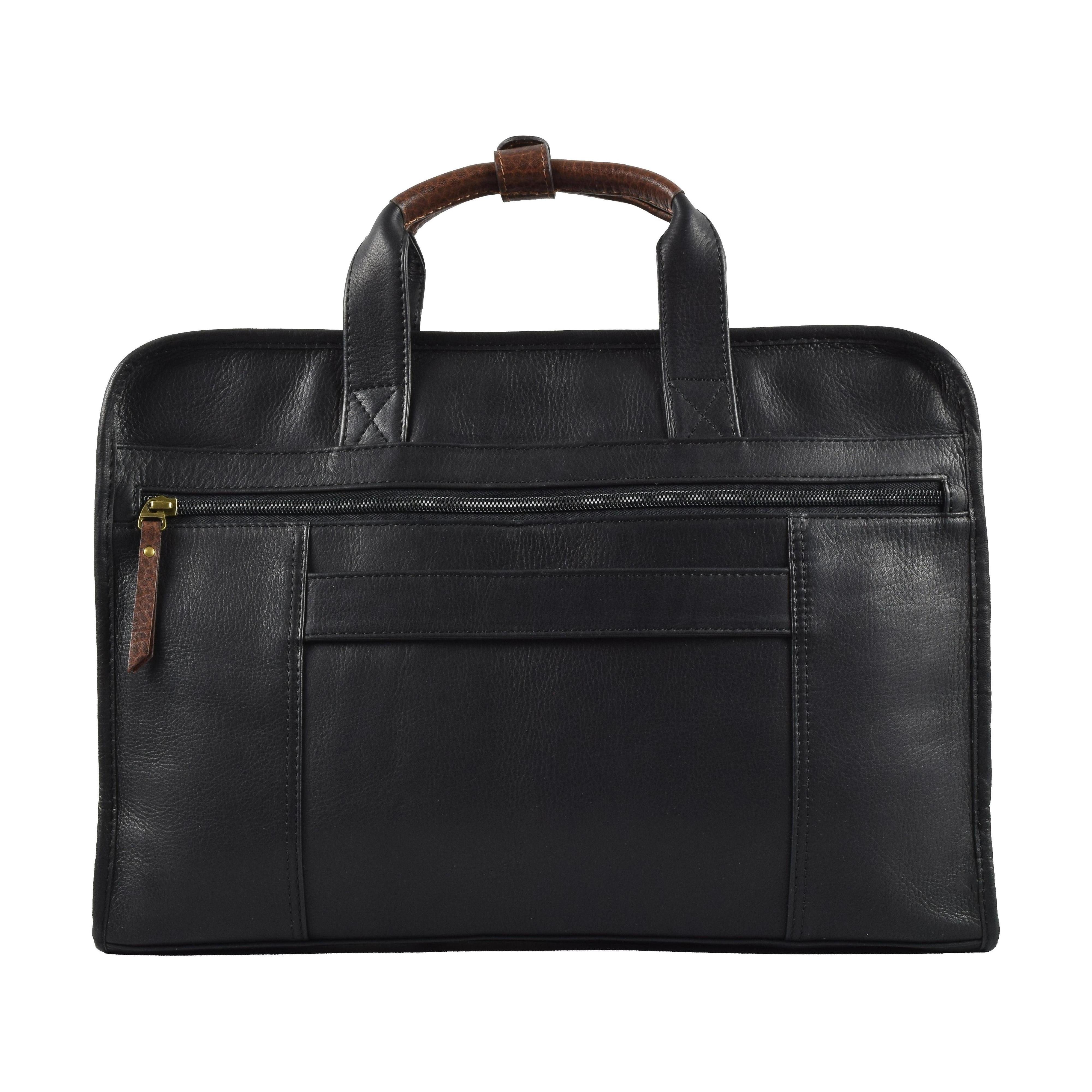 Slim Day Brief, Briefcase | LAND Leather Goods