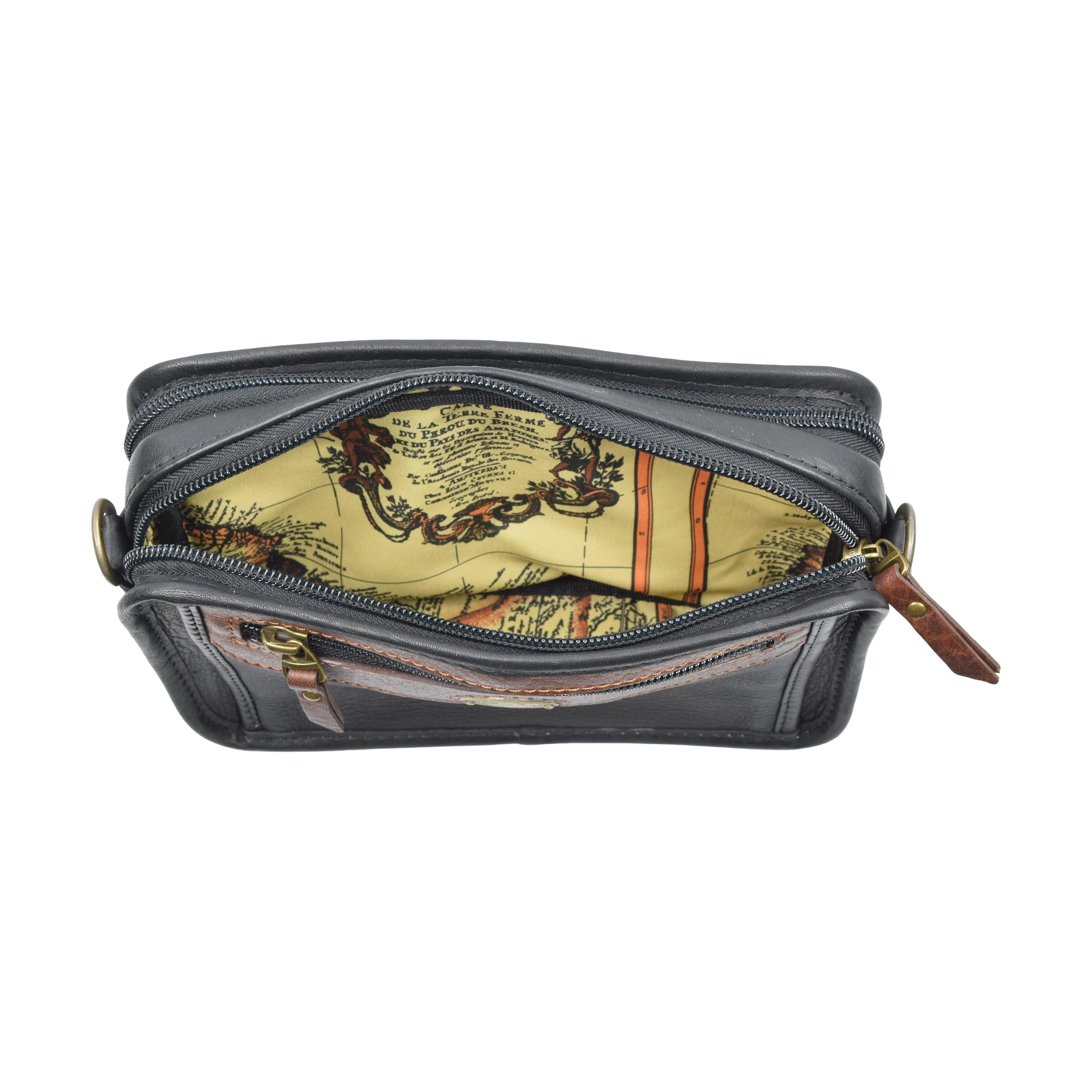 Hybrid Travel Organizer, Crossover Bag | LAND Leather Goods