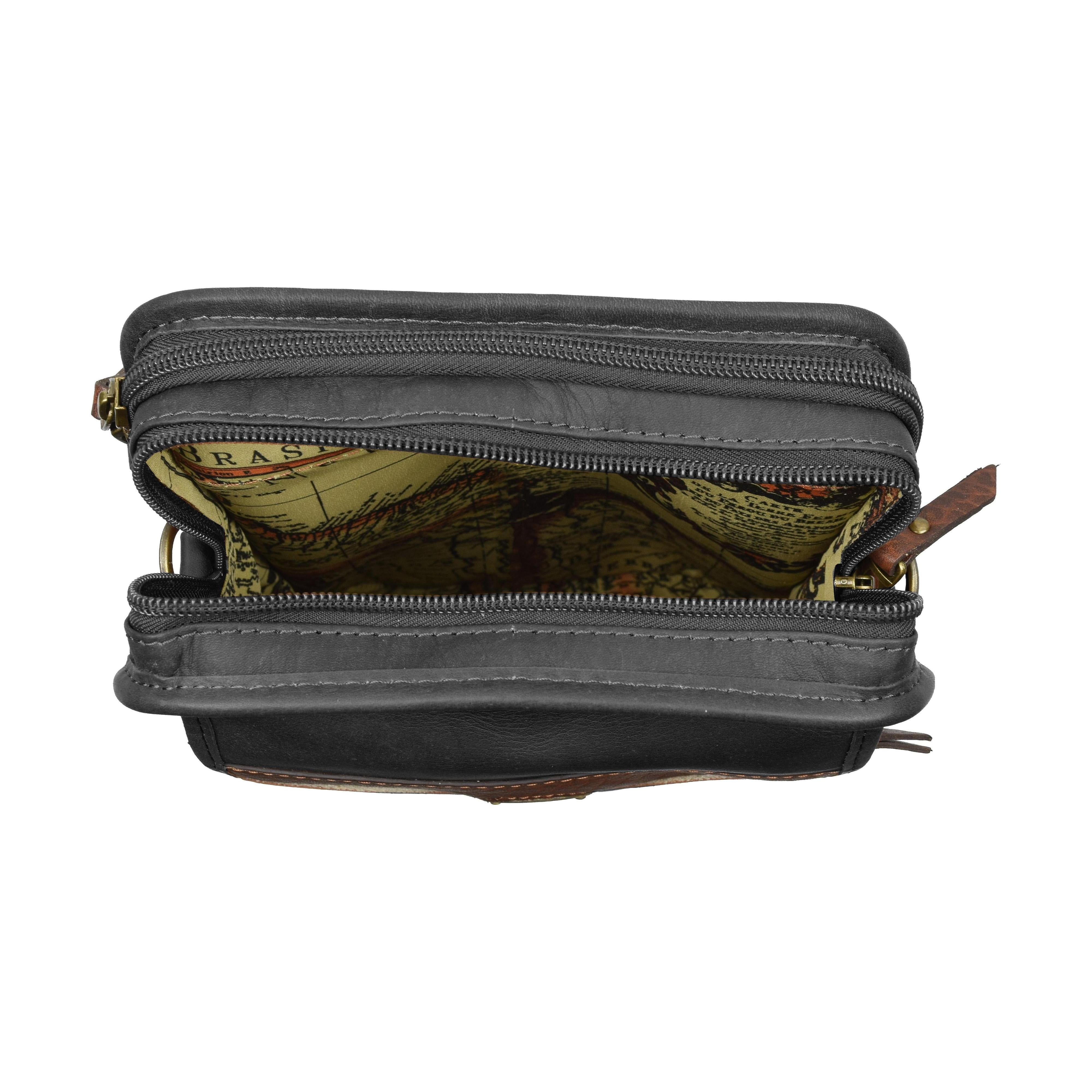 Hybrid Travel Organizer, Crossover Bag | LAND Leather Goods