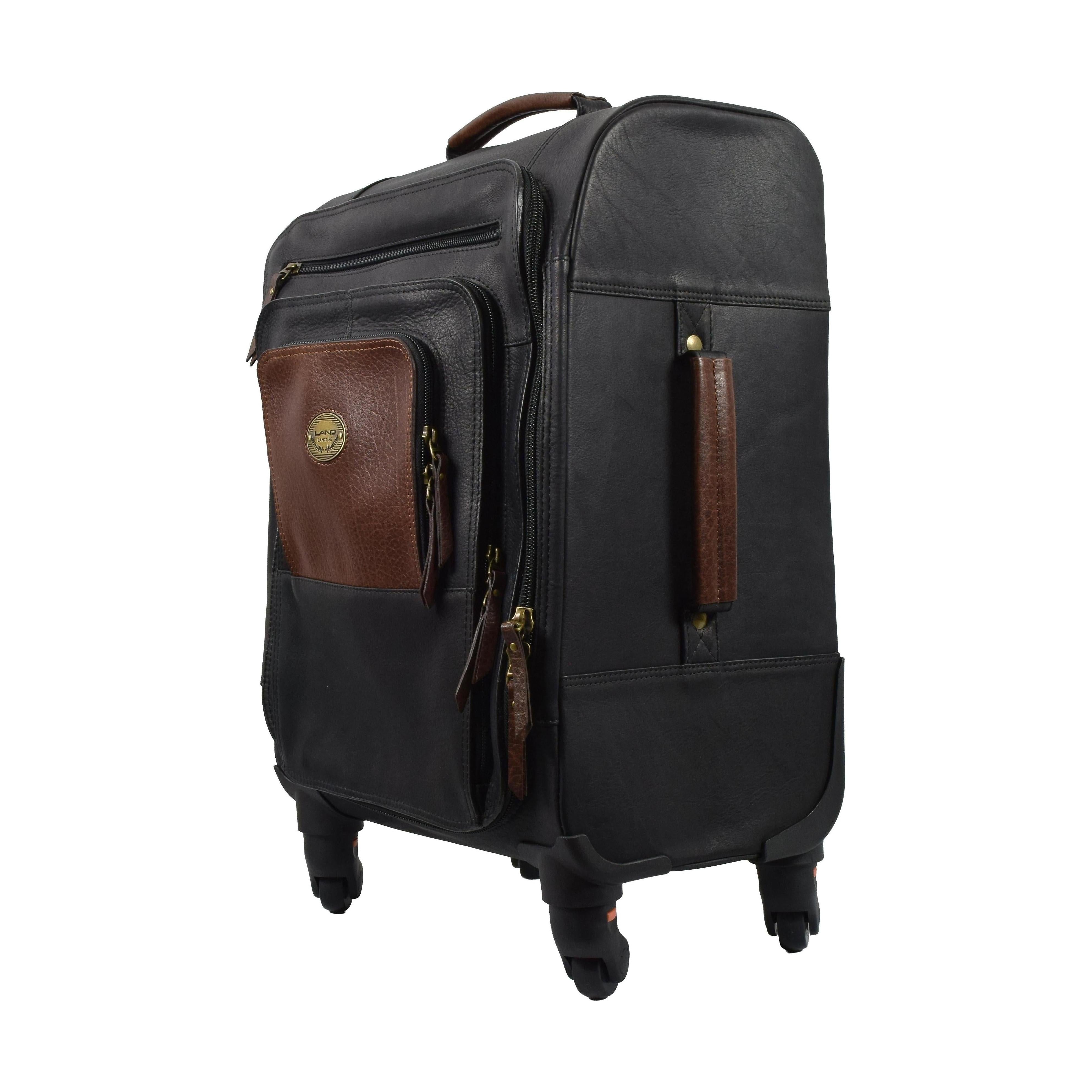 Alfa 22" Spinner Carry On, Carry On Luggage | LAND Leather Goods