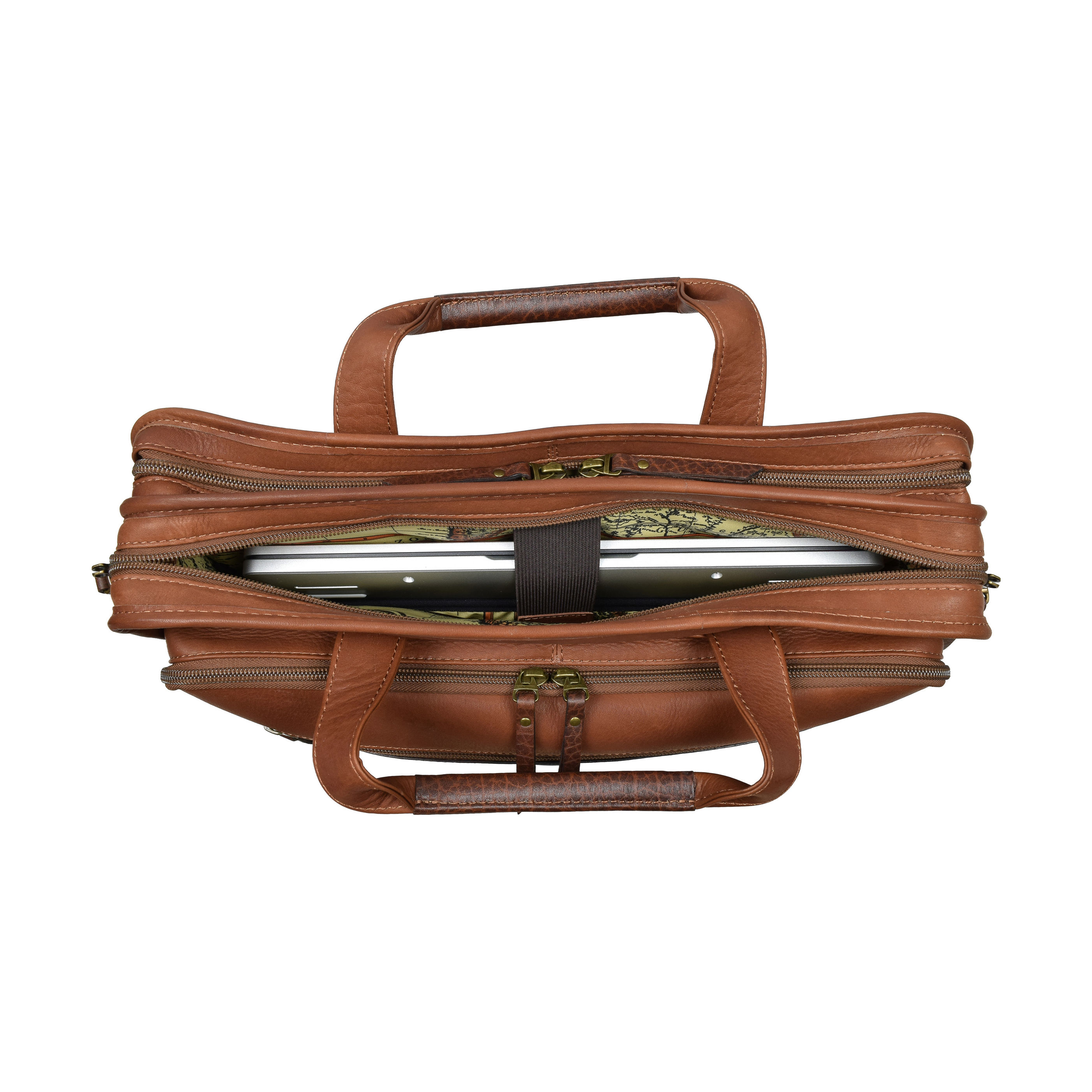 Traveler Briefcase, Briefcase | LAND Leather Goods