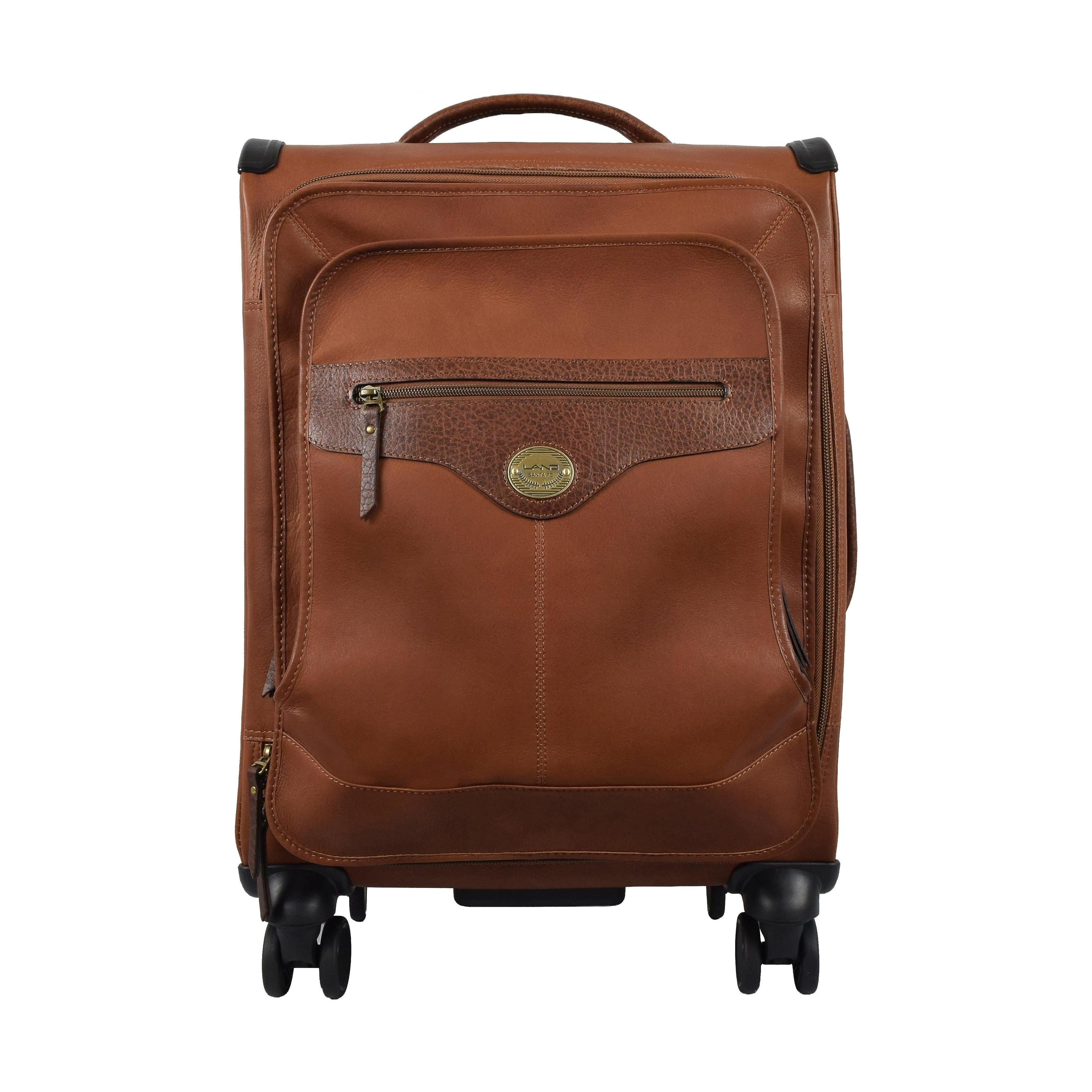 Deluxe 22" Expandable Spinner - LAND Leather Goods