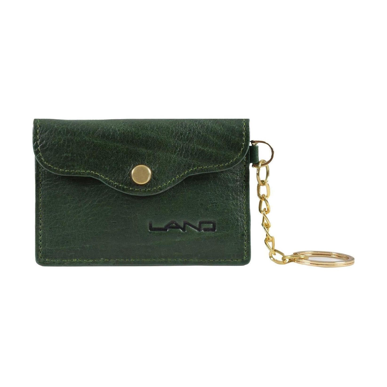 Key Ring Card Holder, Key Ring | LAND Leather Goods