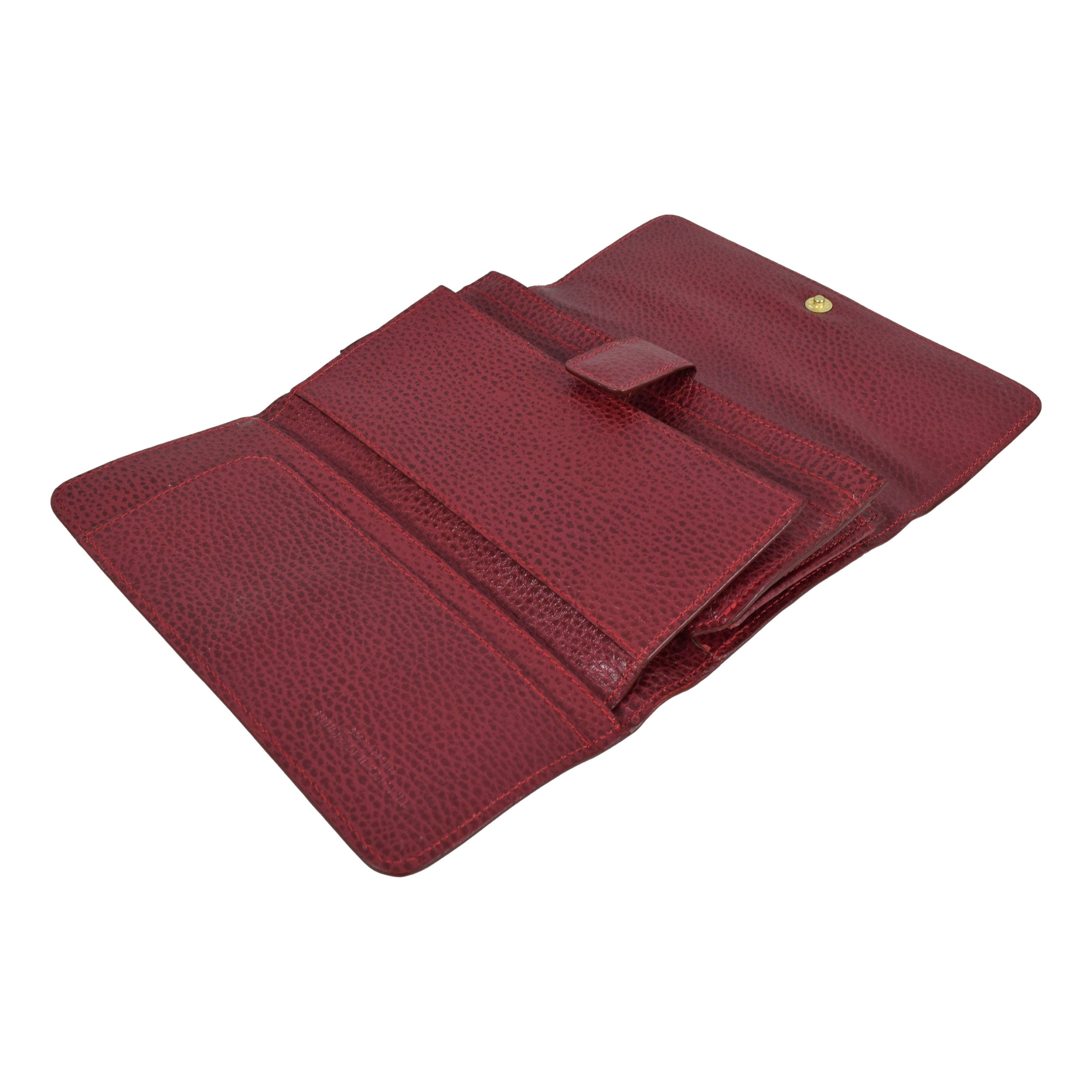 Double Snap Checkbook Wallet, Wallet | LAND Leather Goods