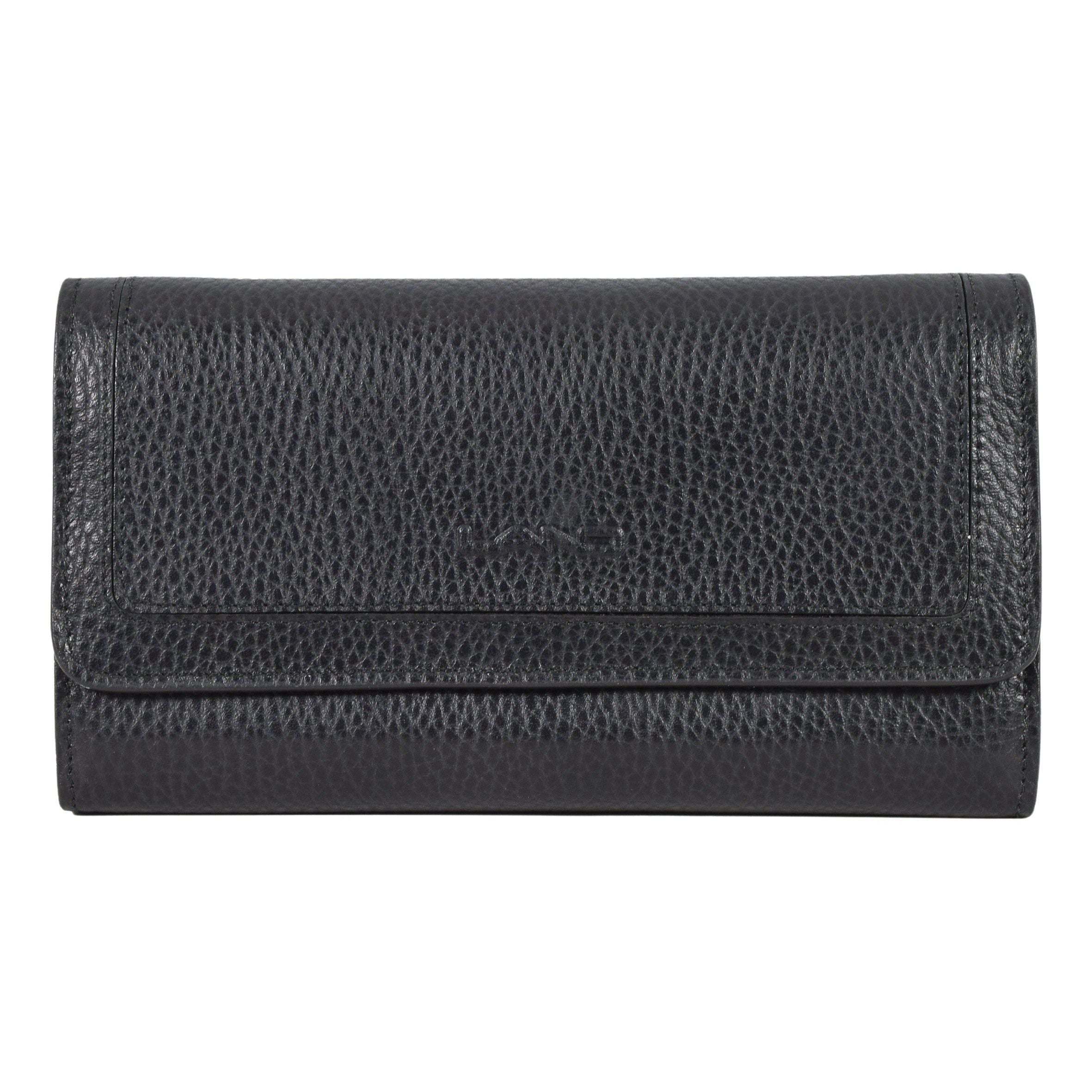 Double Snap Checkbook Wallet – LAND Leather Goods