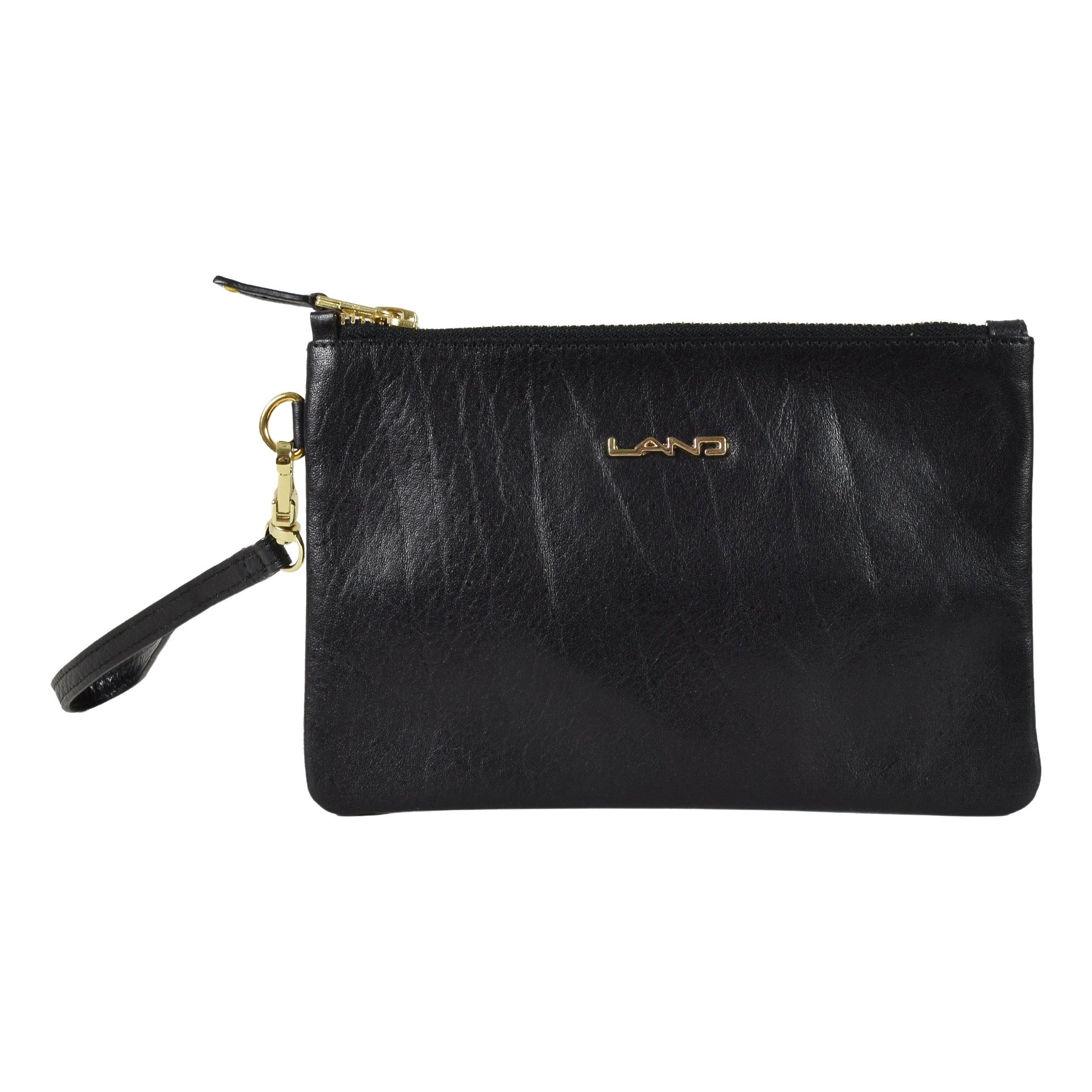 Ladies London Clutch, Wristlet | LAND Leather Goods