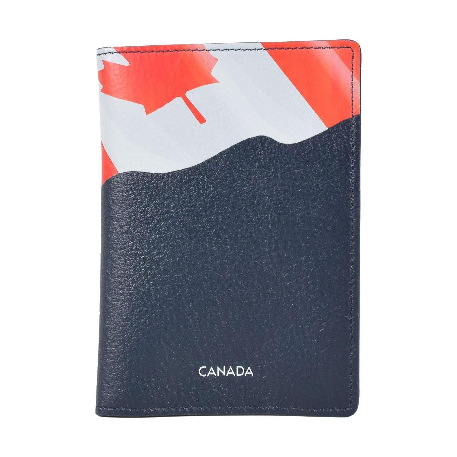 Canada Heritage Passport Case, Passport Case | LAND Leather Goods