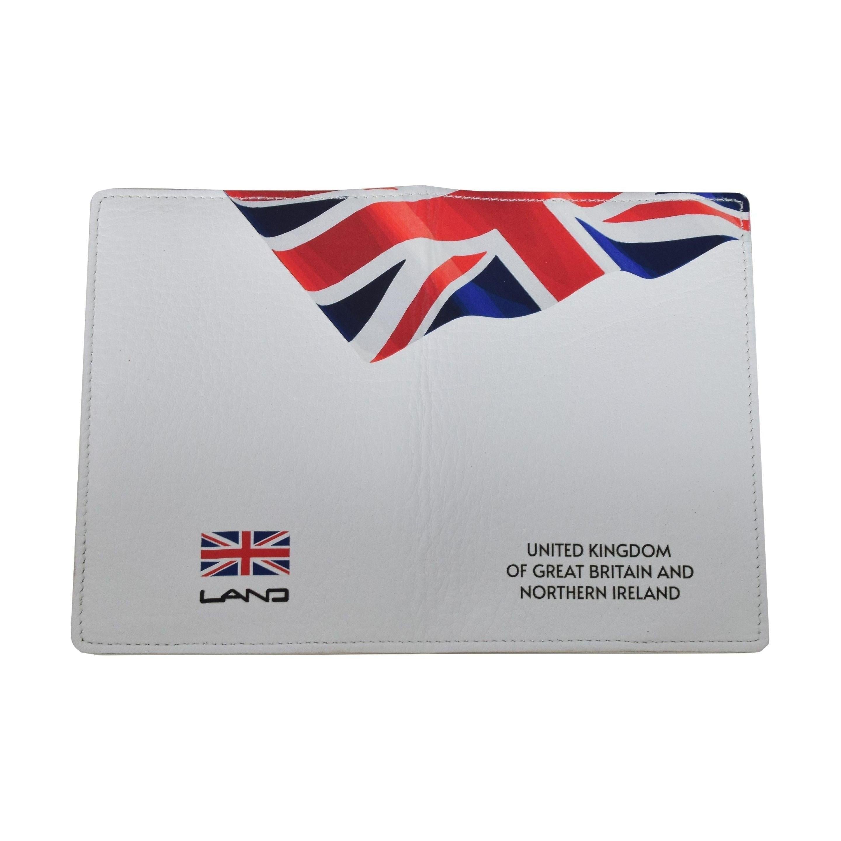 UK Heritage Passport Case, Passport Case | LAND Leather Goods