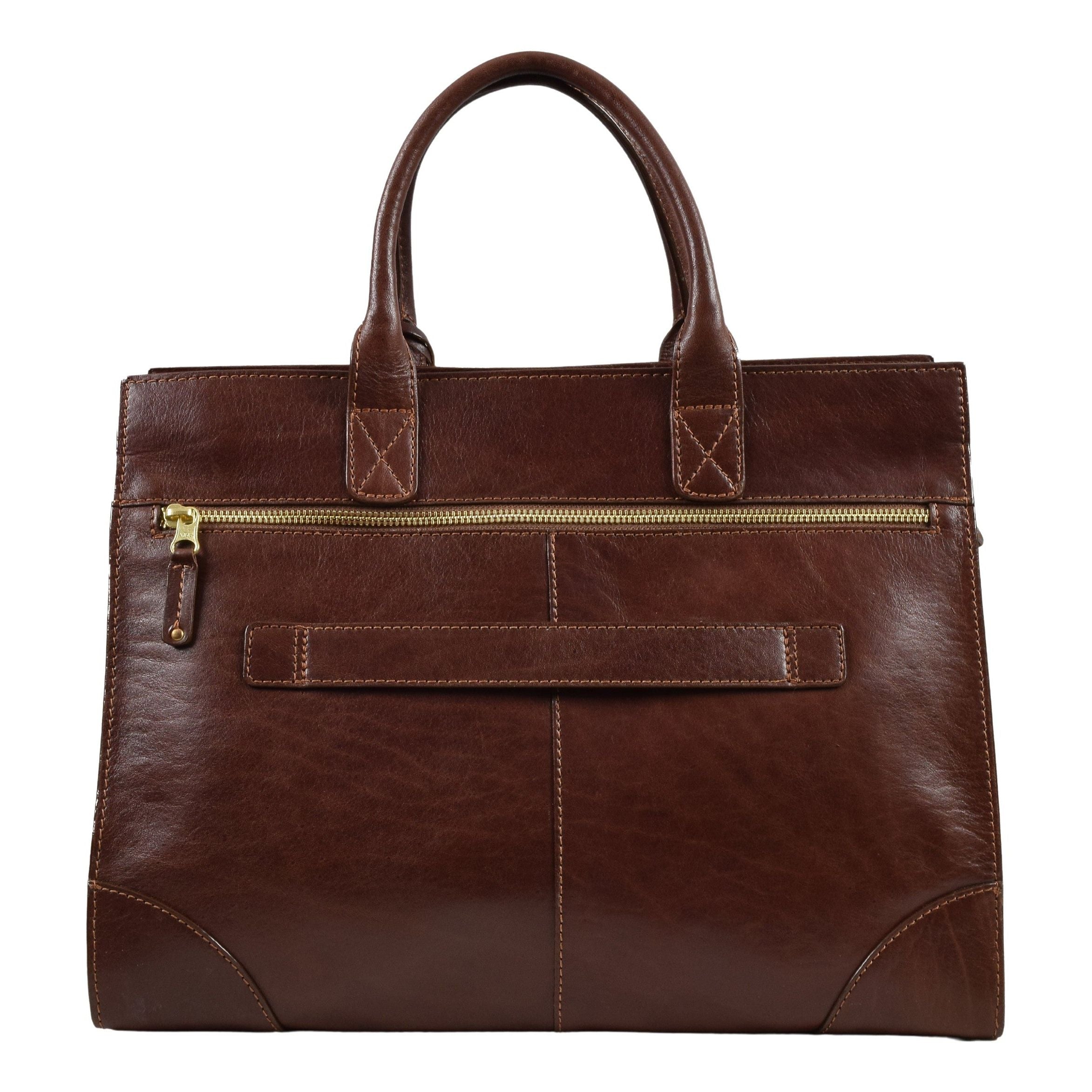 Courtney East/West Tote, Handbag | LAND Leather Goods