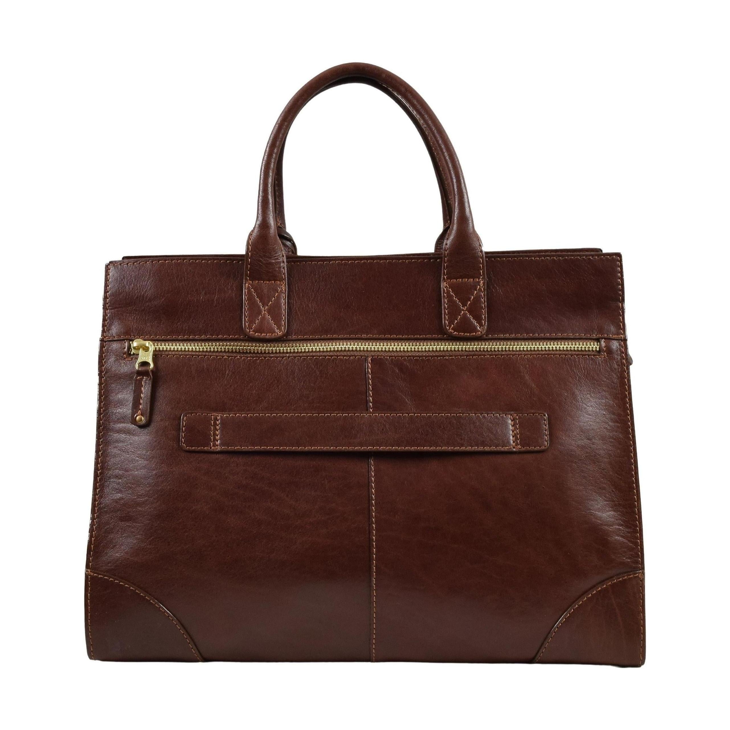 Courtney East/West Tote, Handbag | LAND Leather Goods