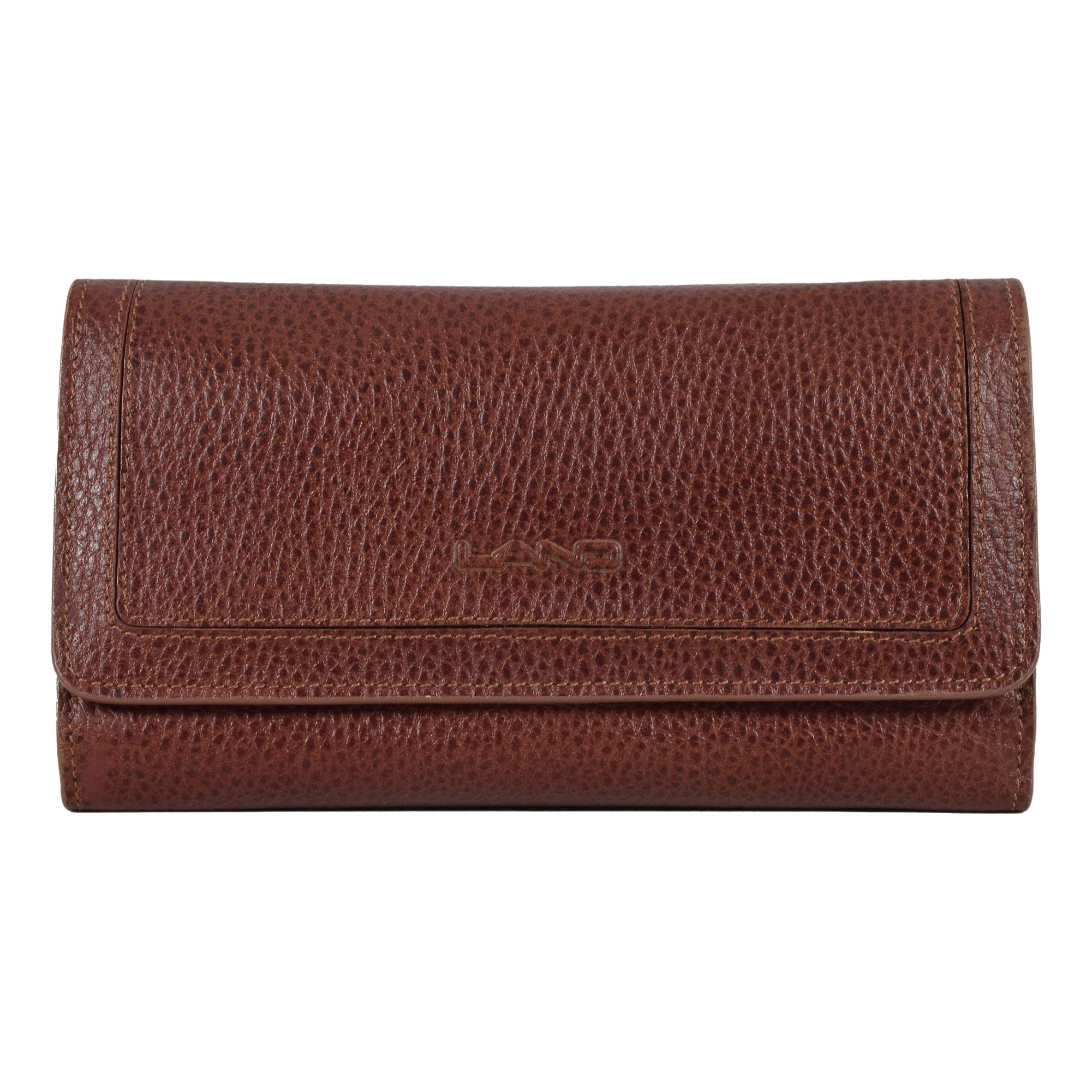 Double Snap Checkbook Wallet, Wallet | LAND Leather Goods