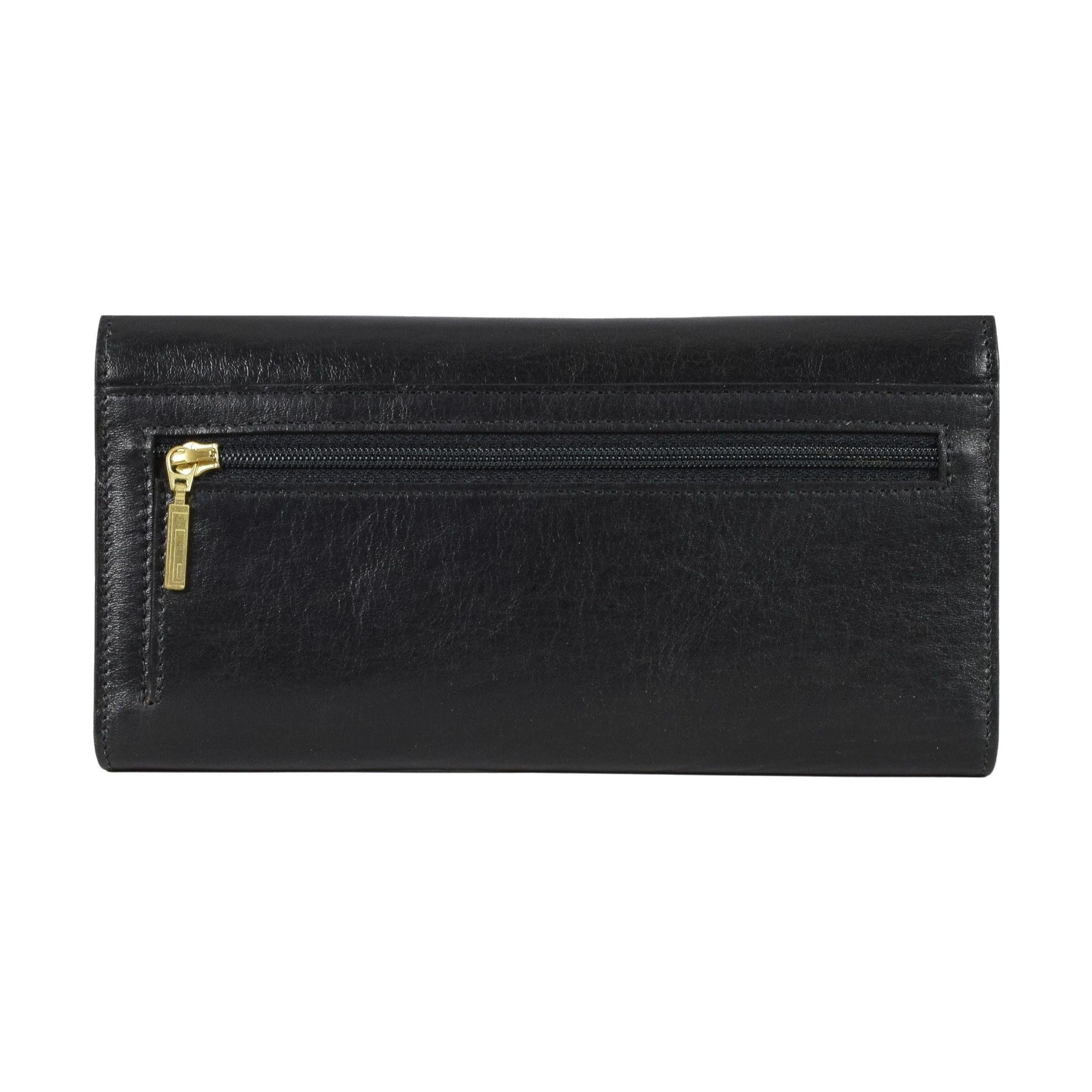 Three Leaf Ladies Wallet, Wallet | LAND Leather Goods