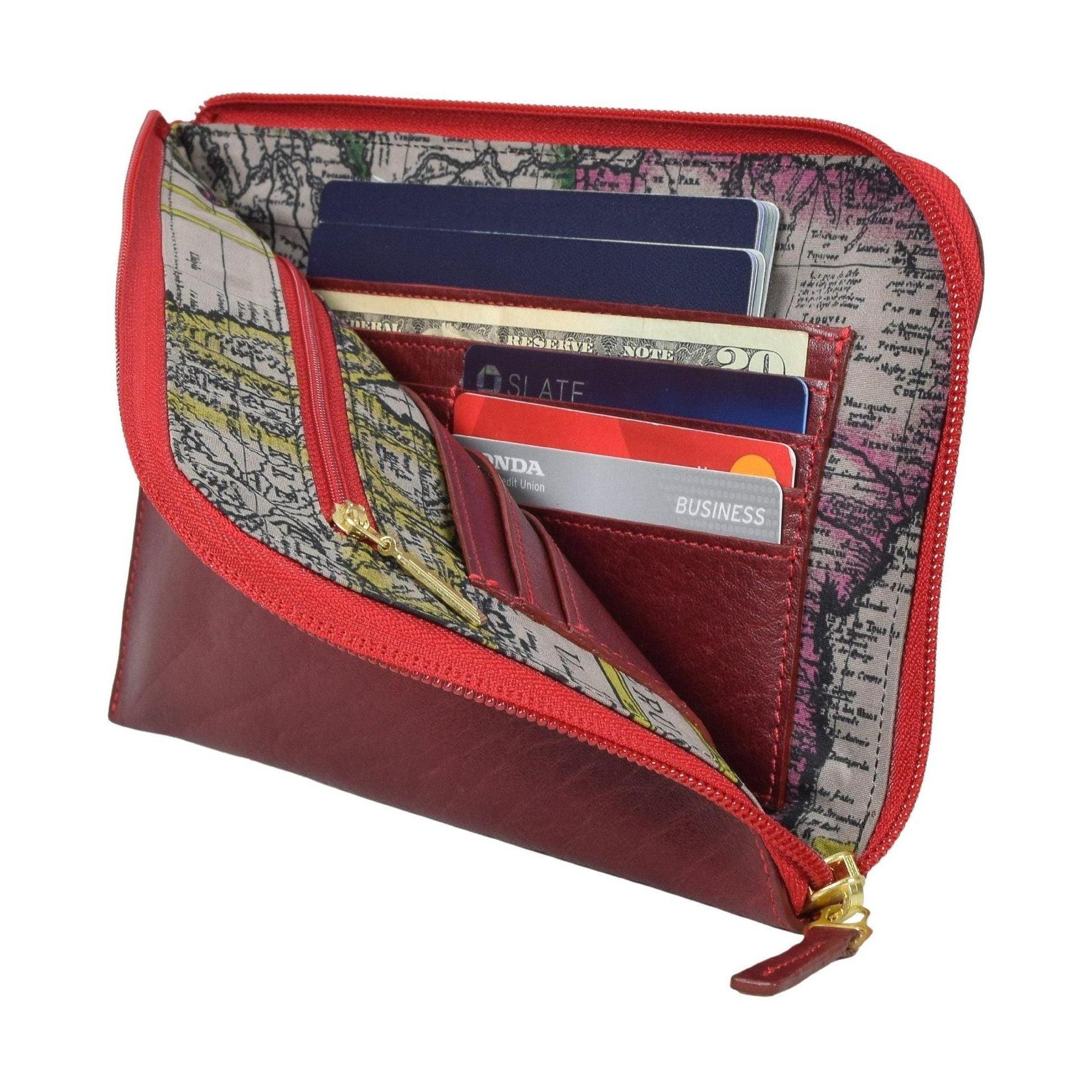 The Travel Caddy, Travel Wallet | LAND Leather Goods