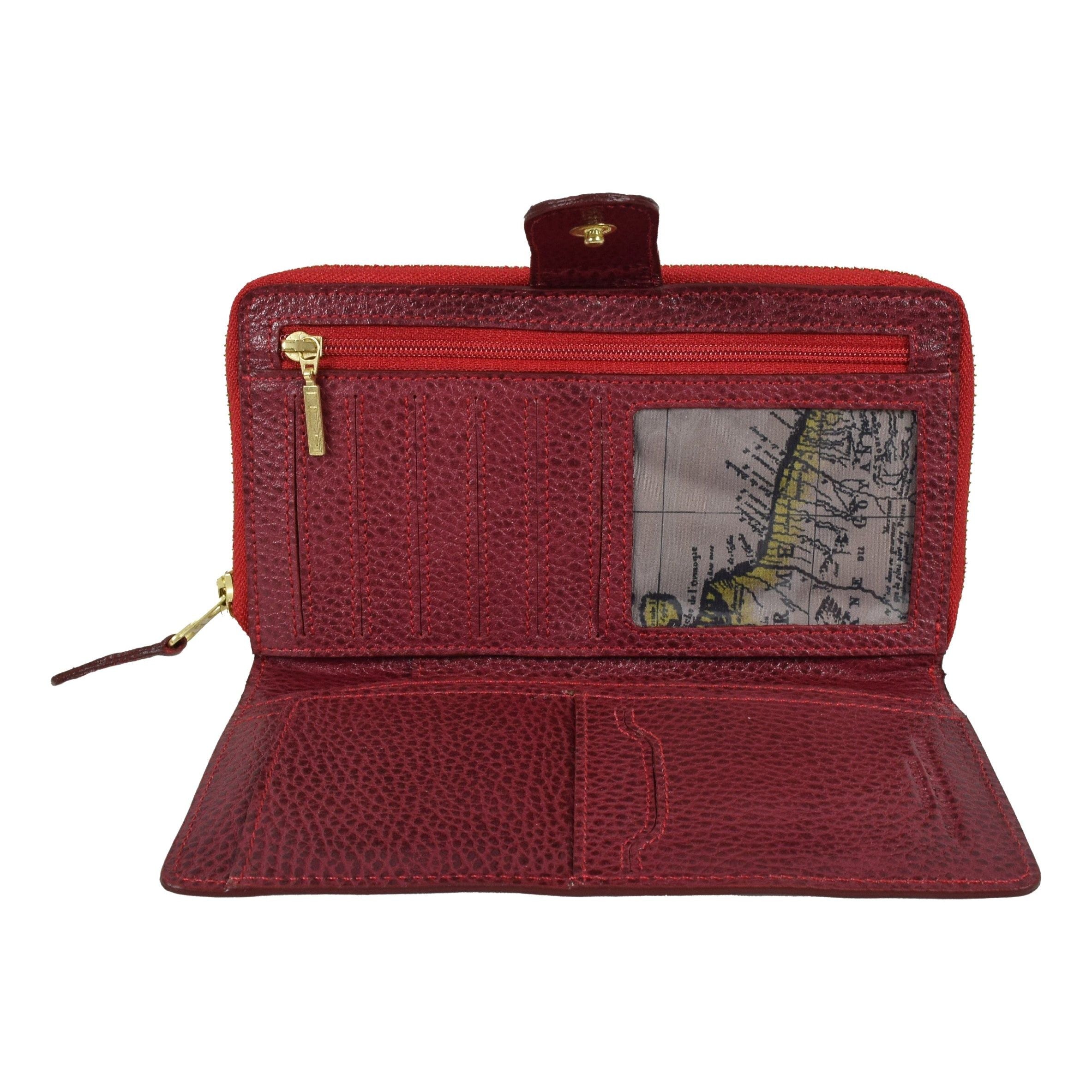 Melissa Zip Around, Wallet | LAND Leather Goods