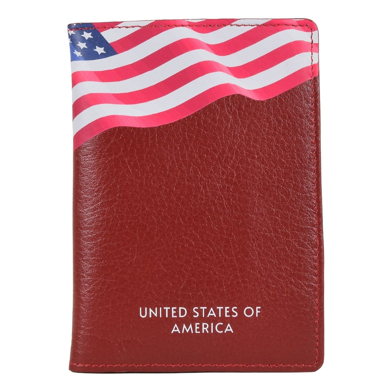 USA Heritage Passport Case, Passport Case | LAND Leather Goods