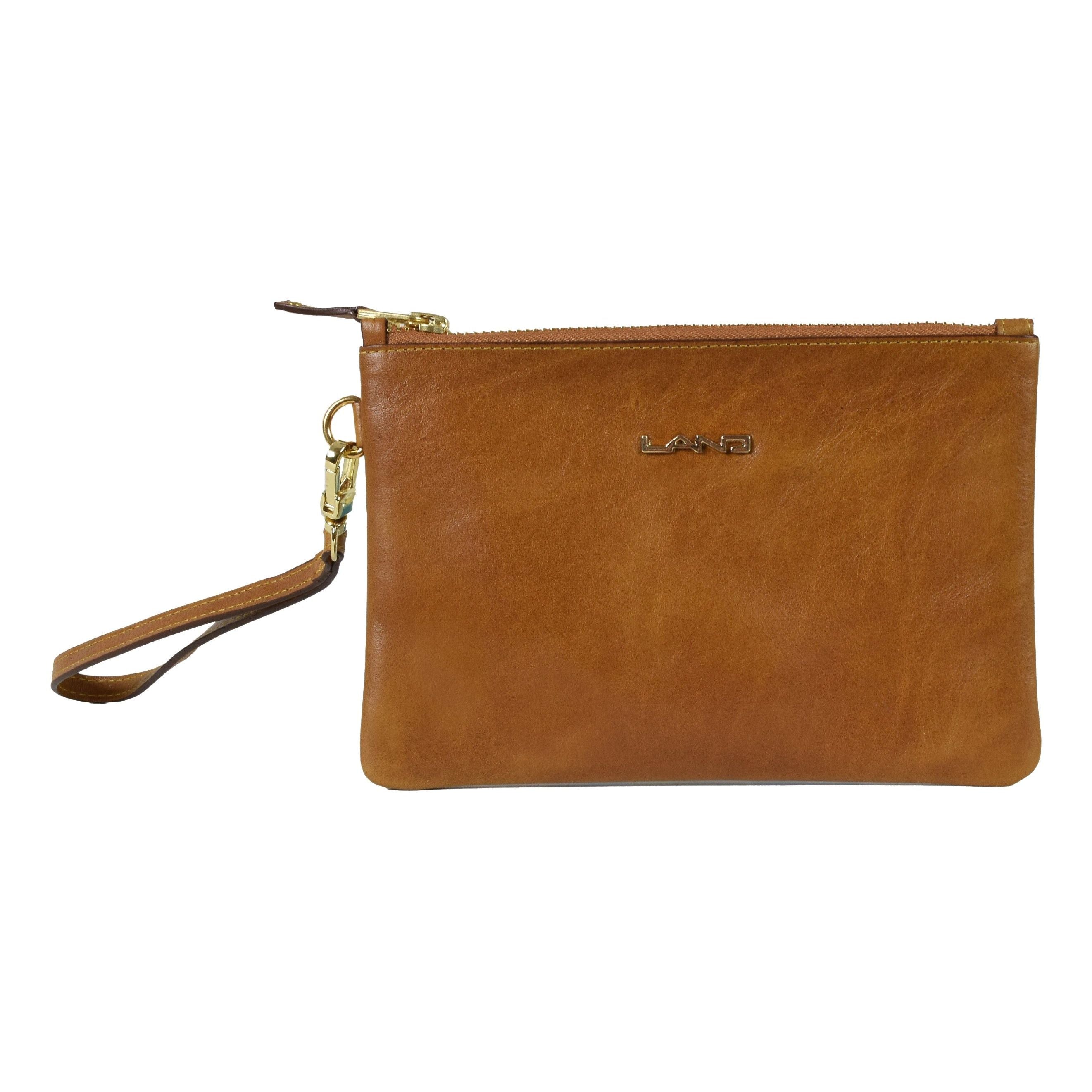 Ladies London Clutch, Wristlet | LAND Leather Goods