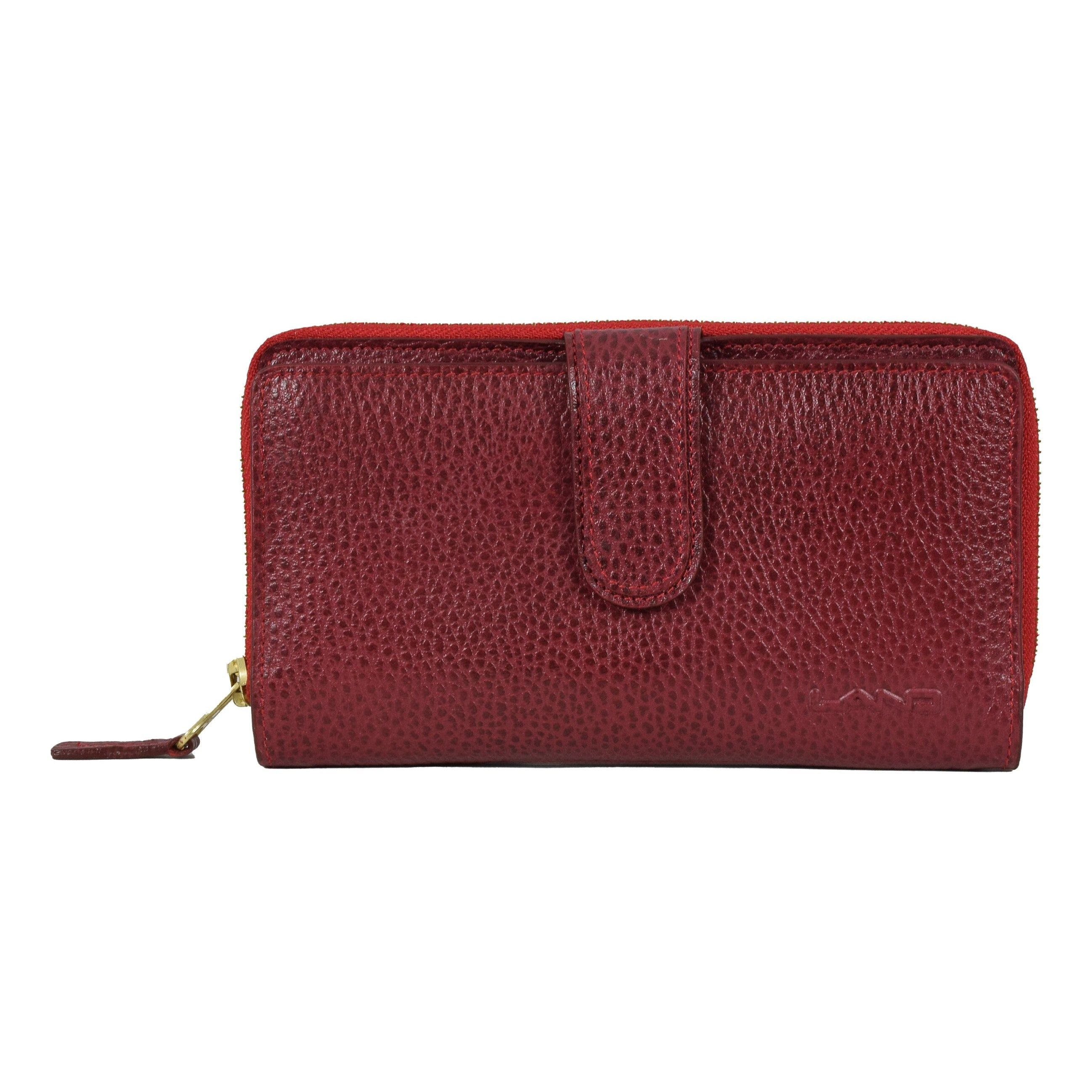 Melissa Zip Around, Wallet | LAND Leather Goods