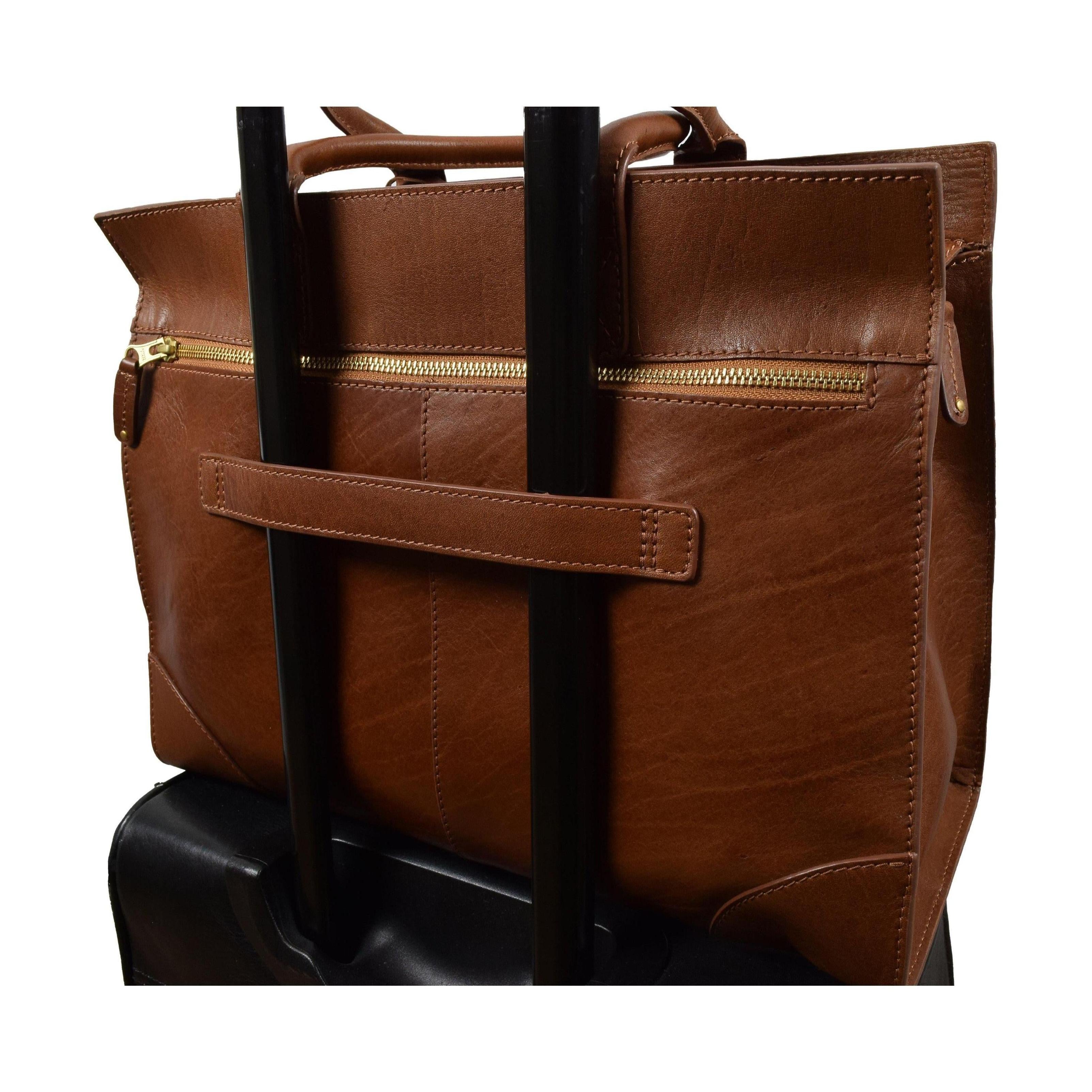Courtney East/West Tote, Handbag | LAND Leather Goods