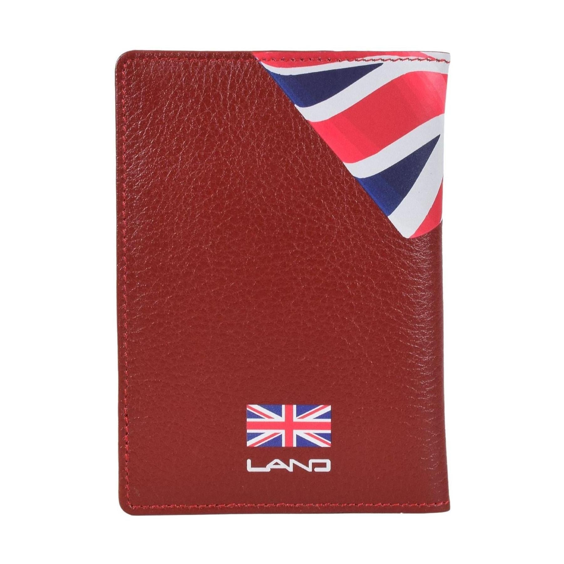 UK Heritage Passport Case, Passport Case | LAND Leather Goods