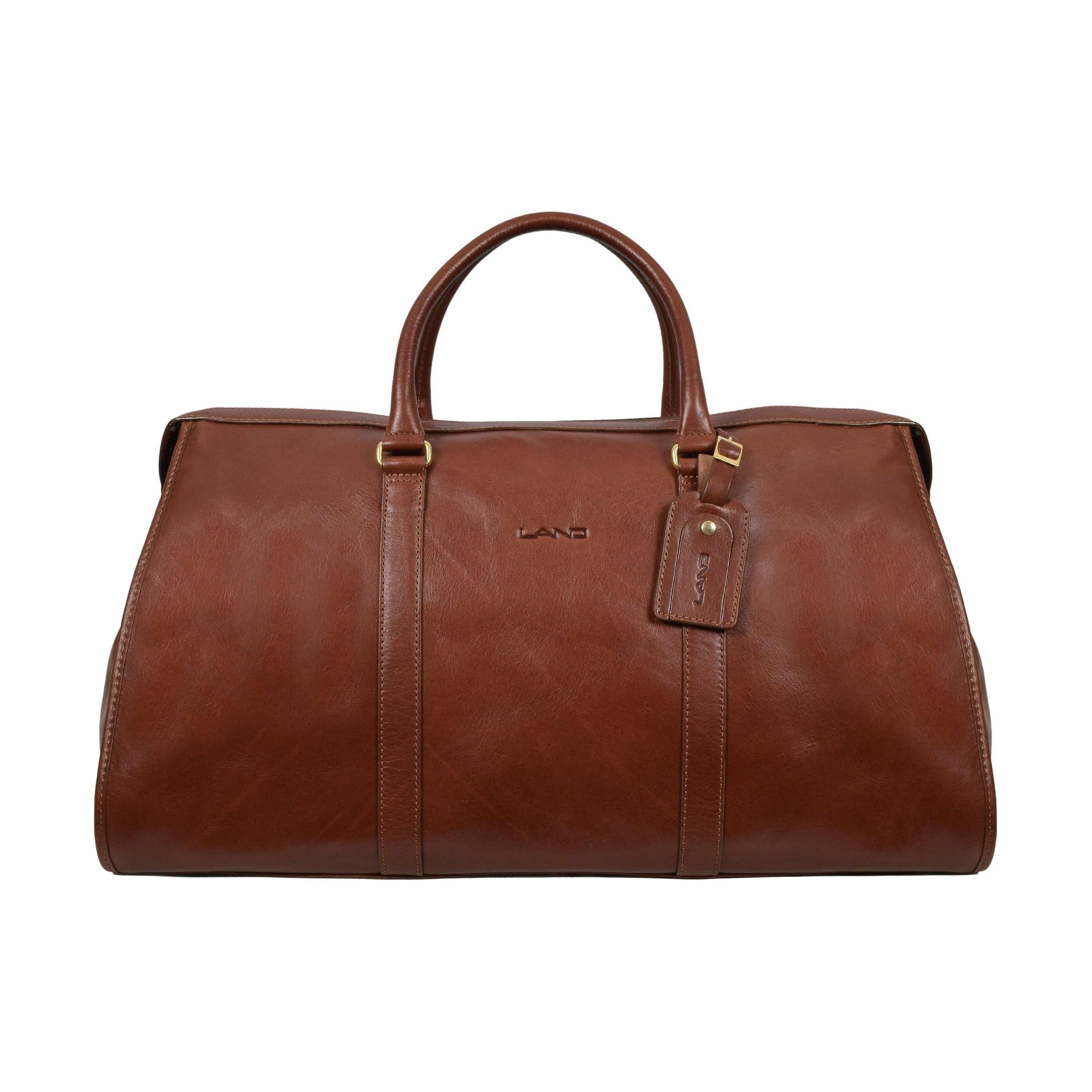 Journey Duffel, Duffel Bag | LAND Leather Goods