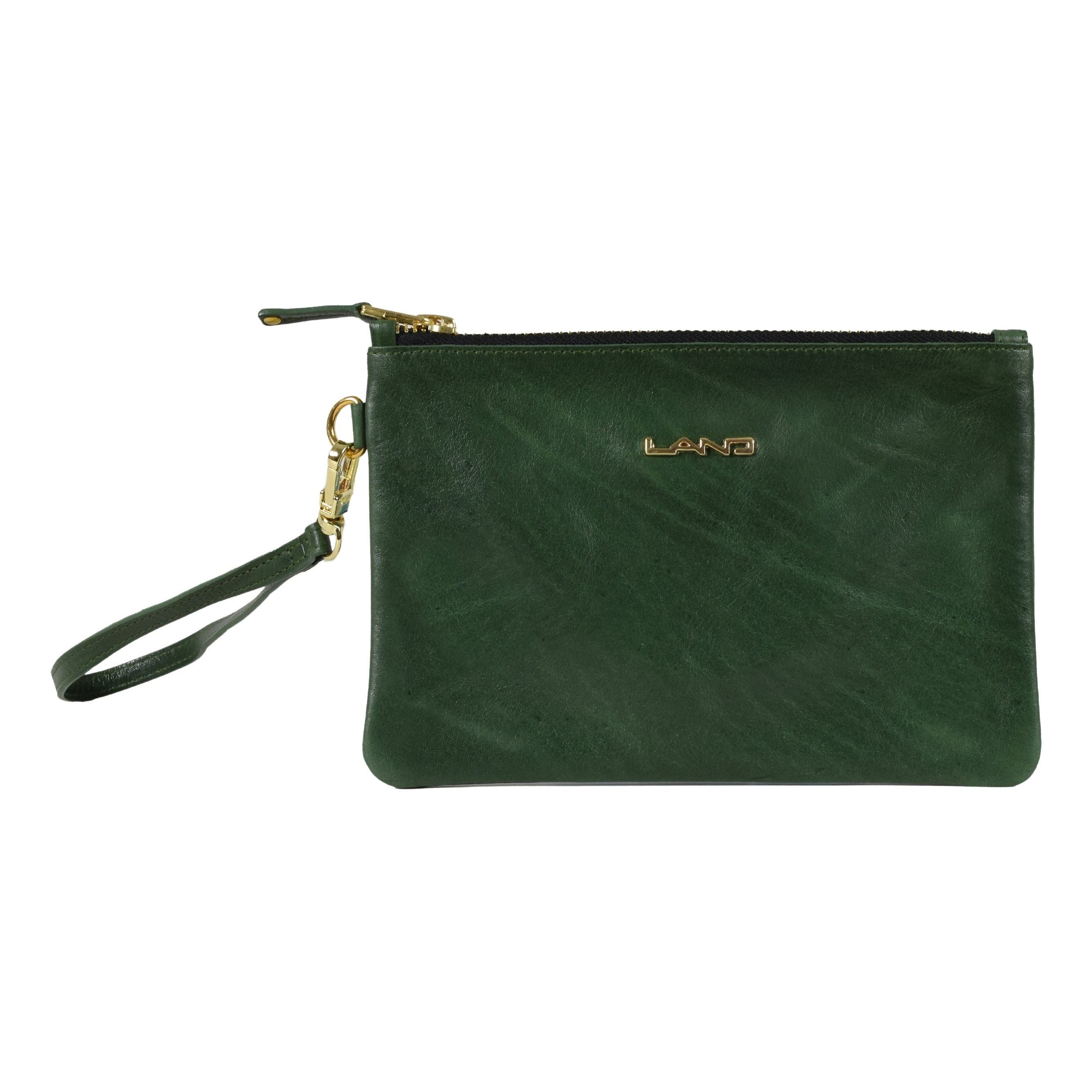Ladies London Clutch, Wristlet | LAND Leather Goods