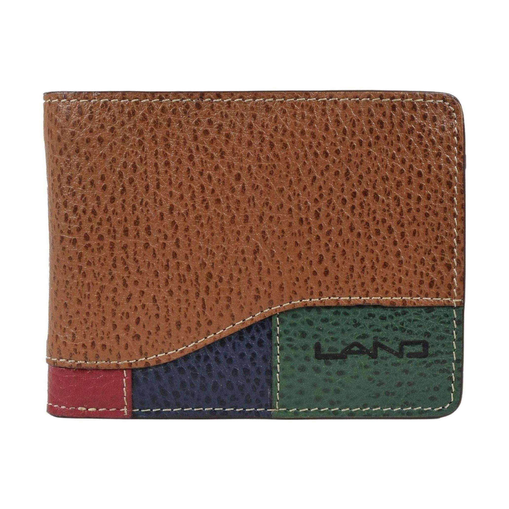 Men's Three Leaf Bifold, Wallet | LAND Leather Goods