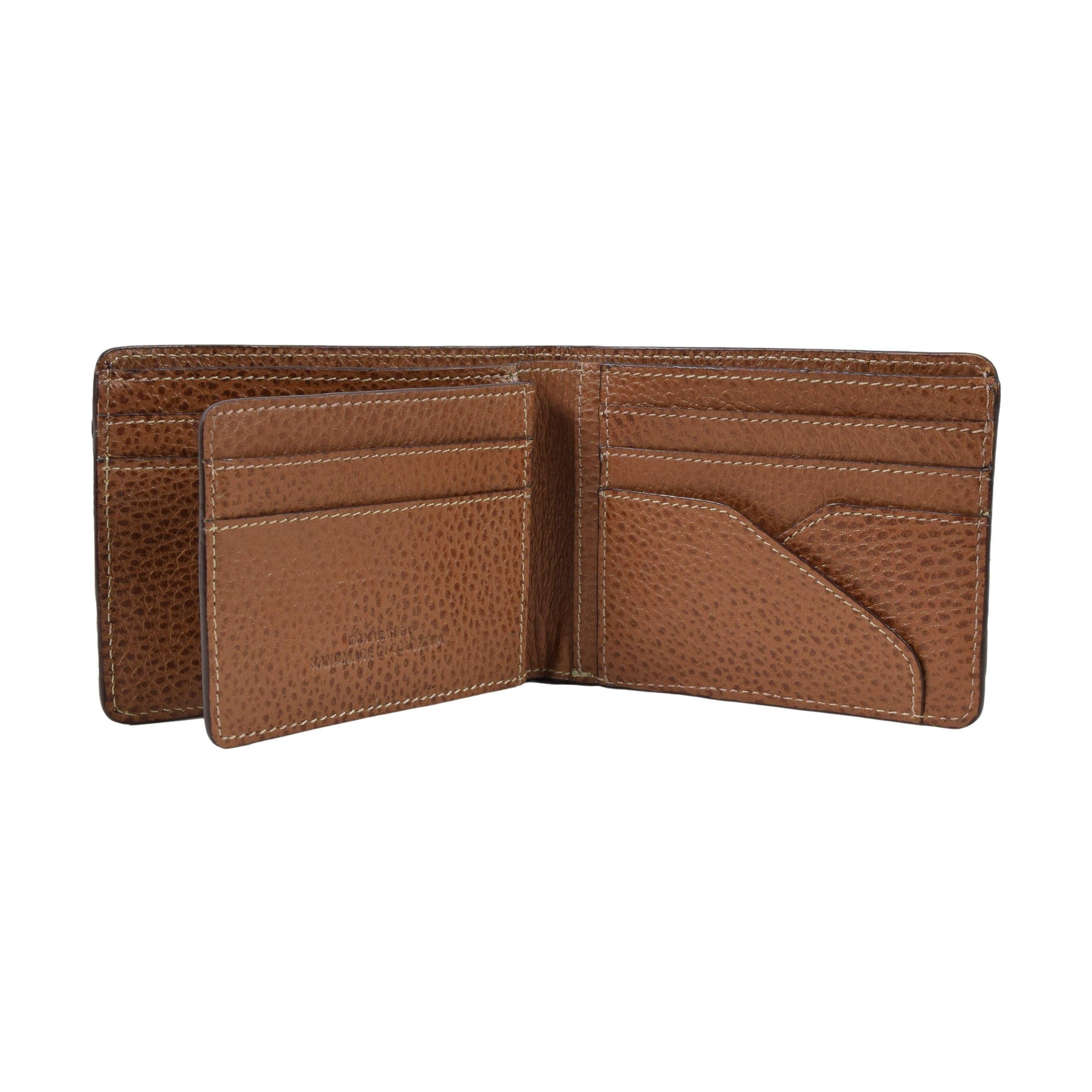 Men's Three Leaf Bifold, Wallet | LAND Leather Goods