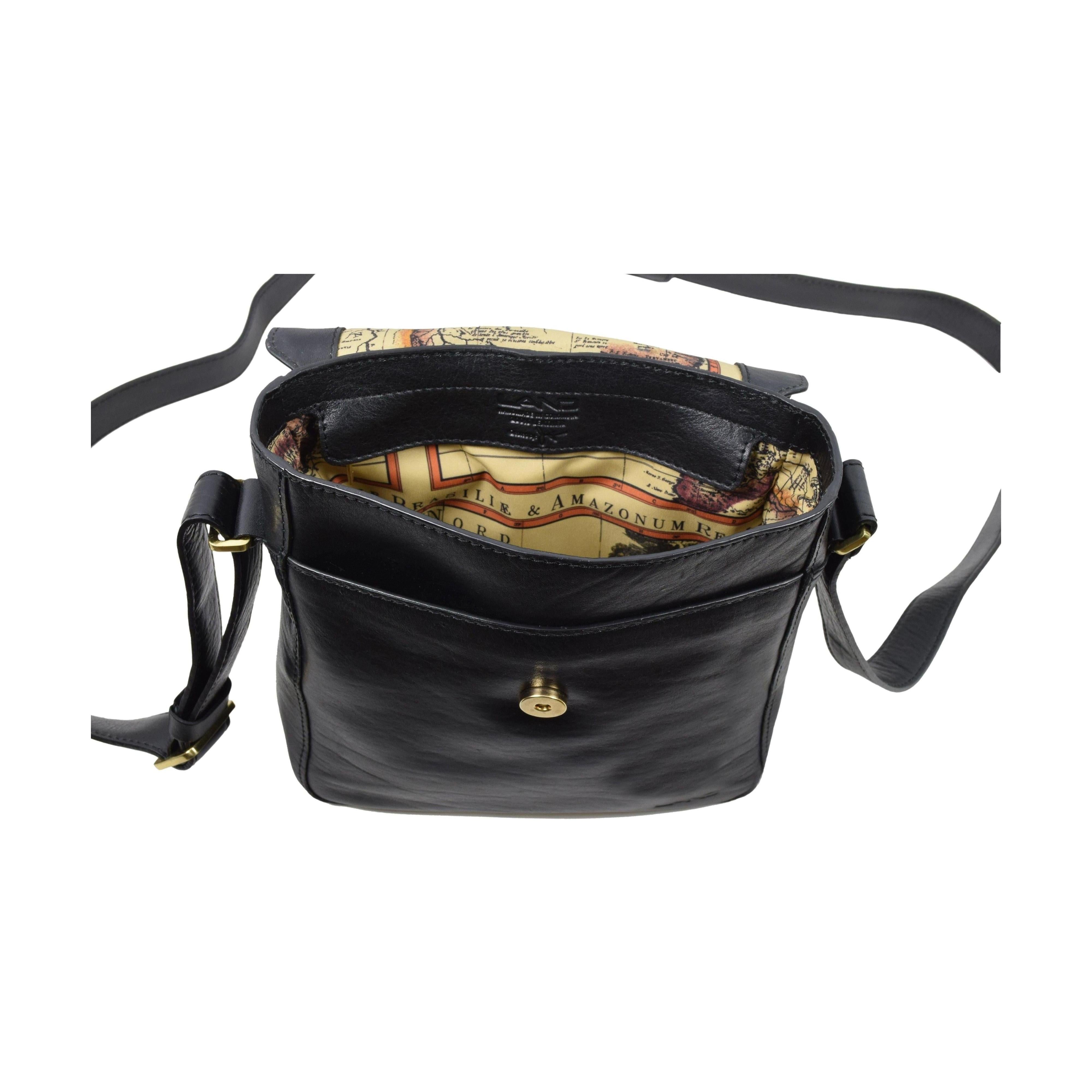 Graham Messenger, Crossover Bag | LAND Leather Goods