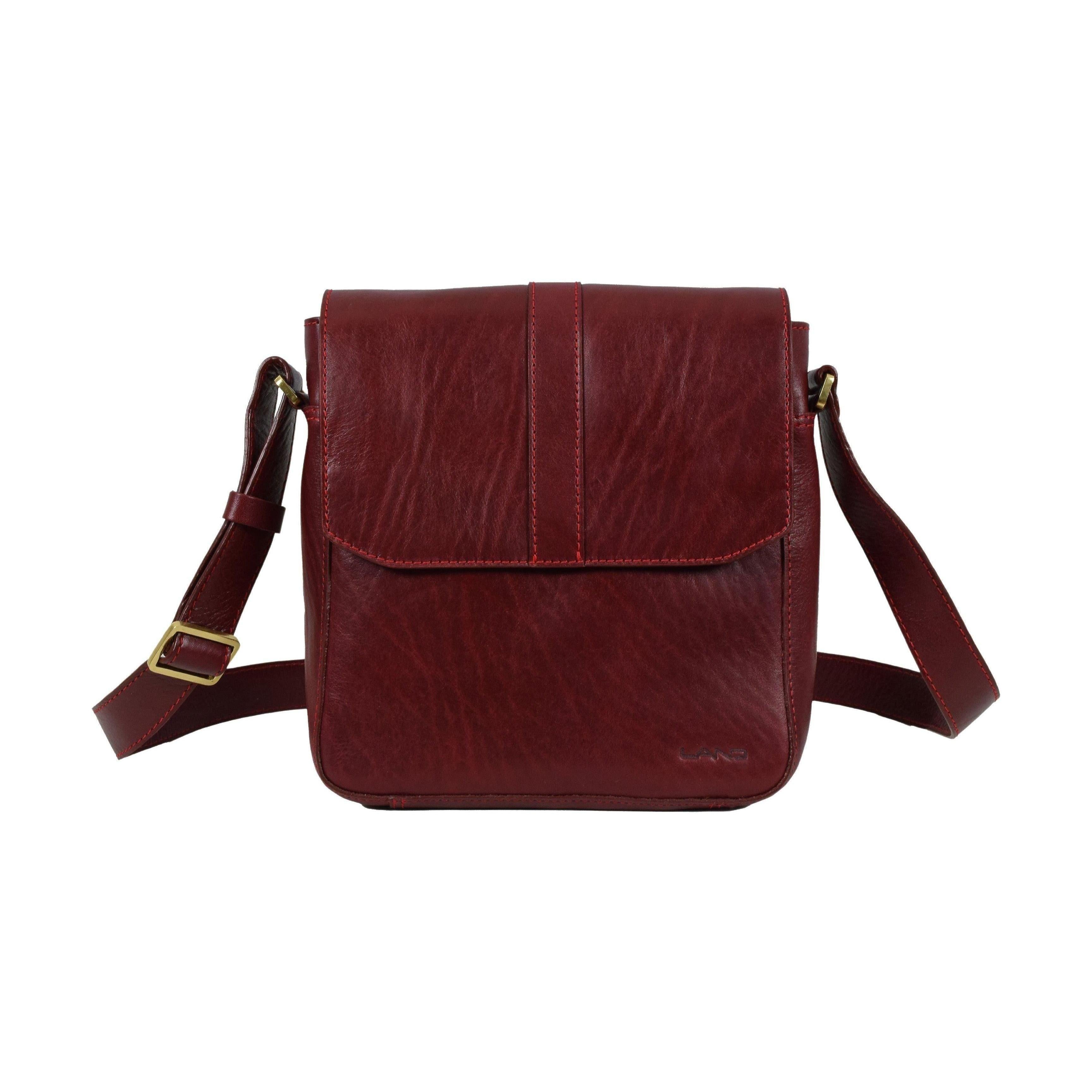 Graham Messenger, Crossover Bag | LAND Leather Goods