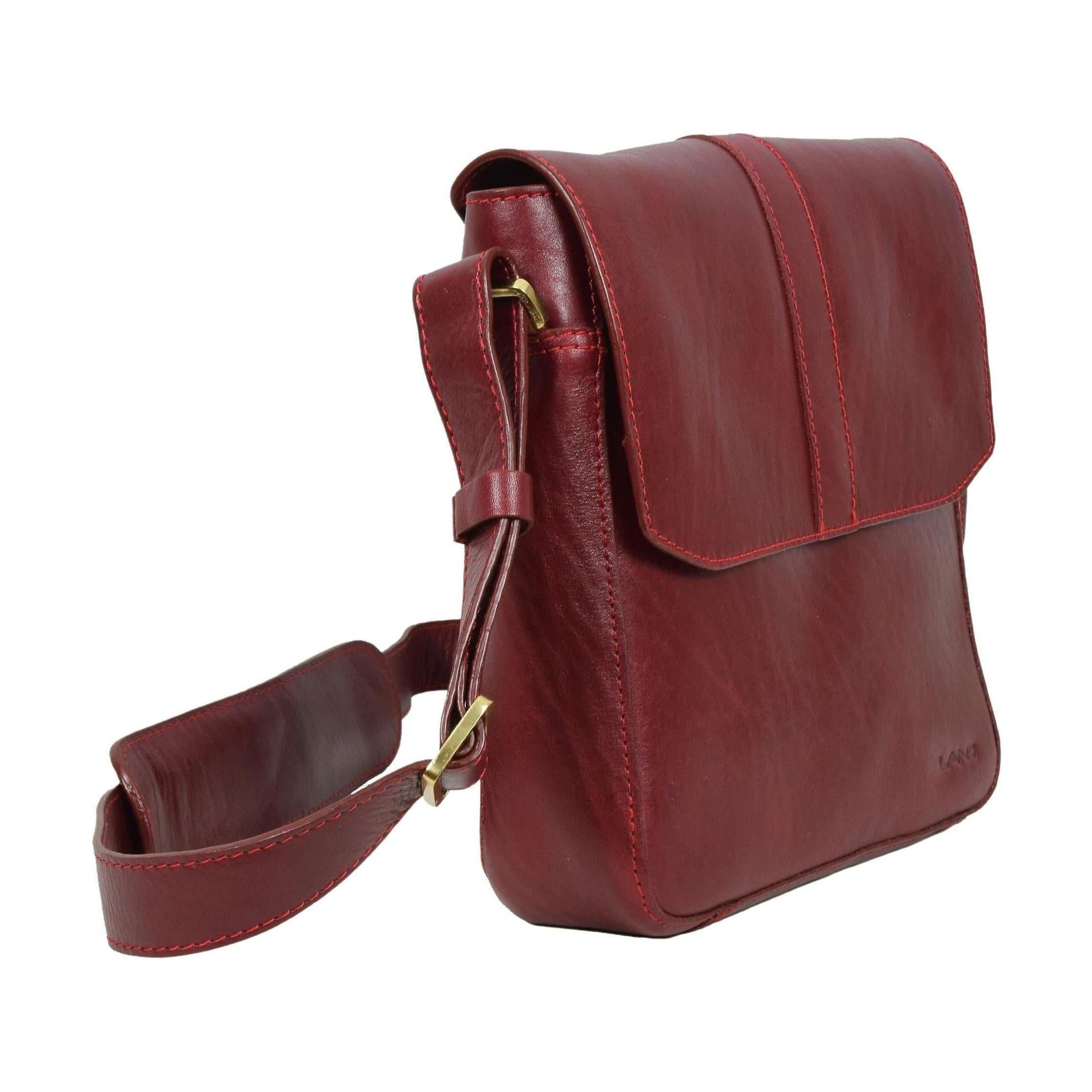 Graham Messenger, Crossover Bag | LAND Leather Goods