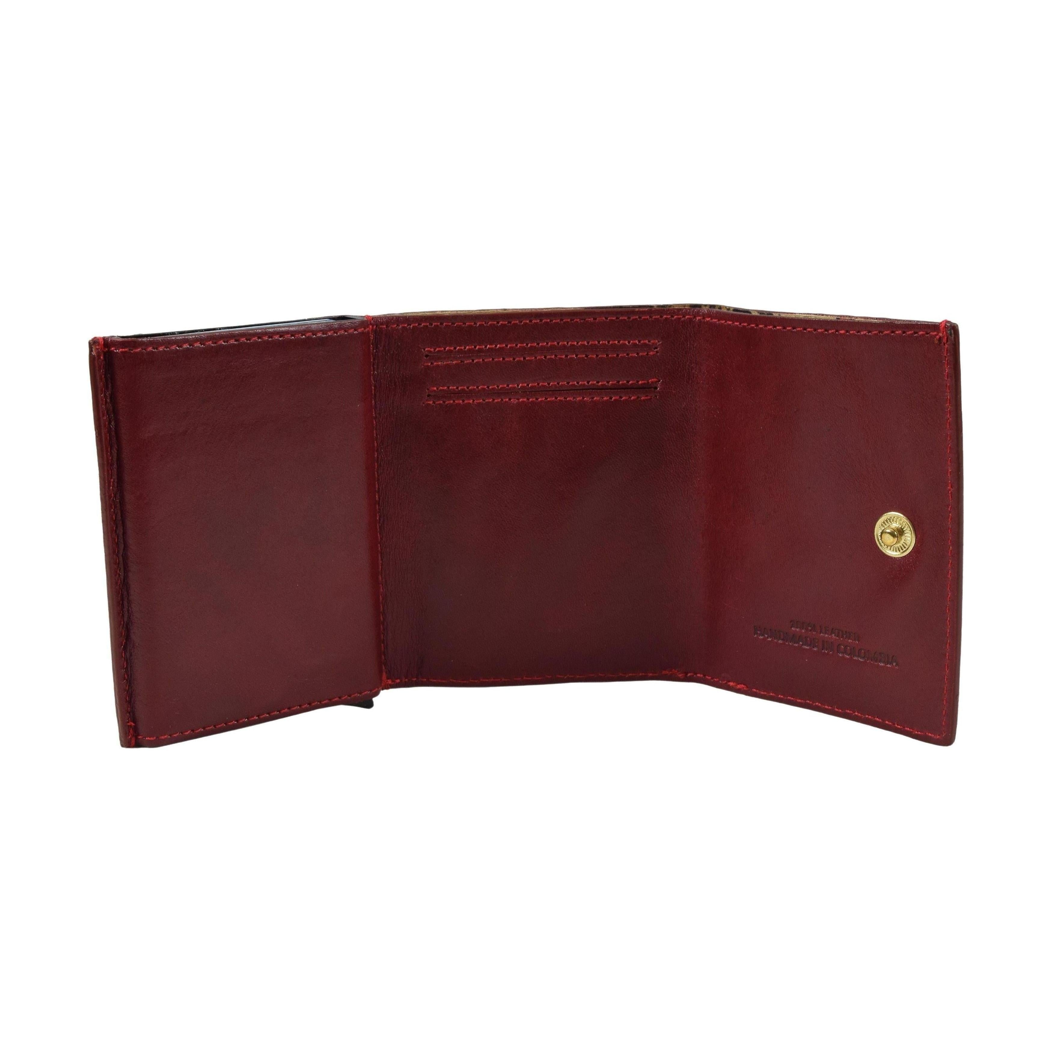 Pop Up Card Case, Wallet | LAND Leather Goods
