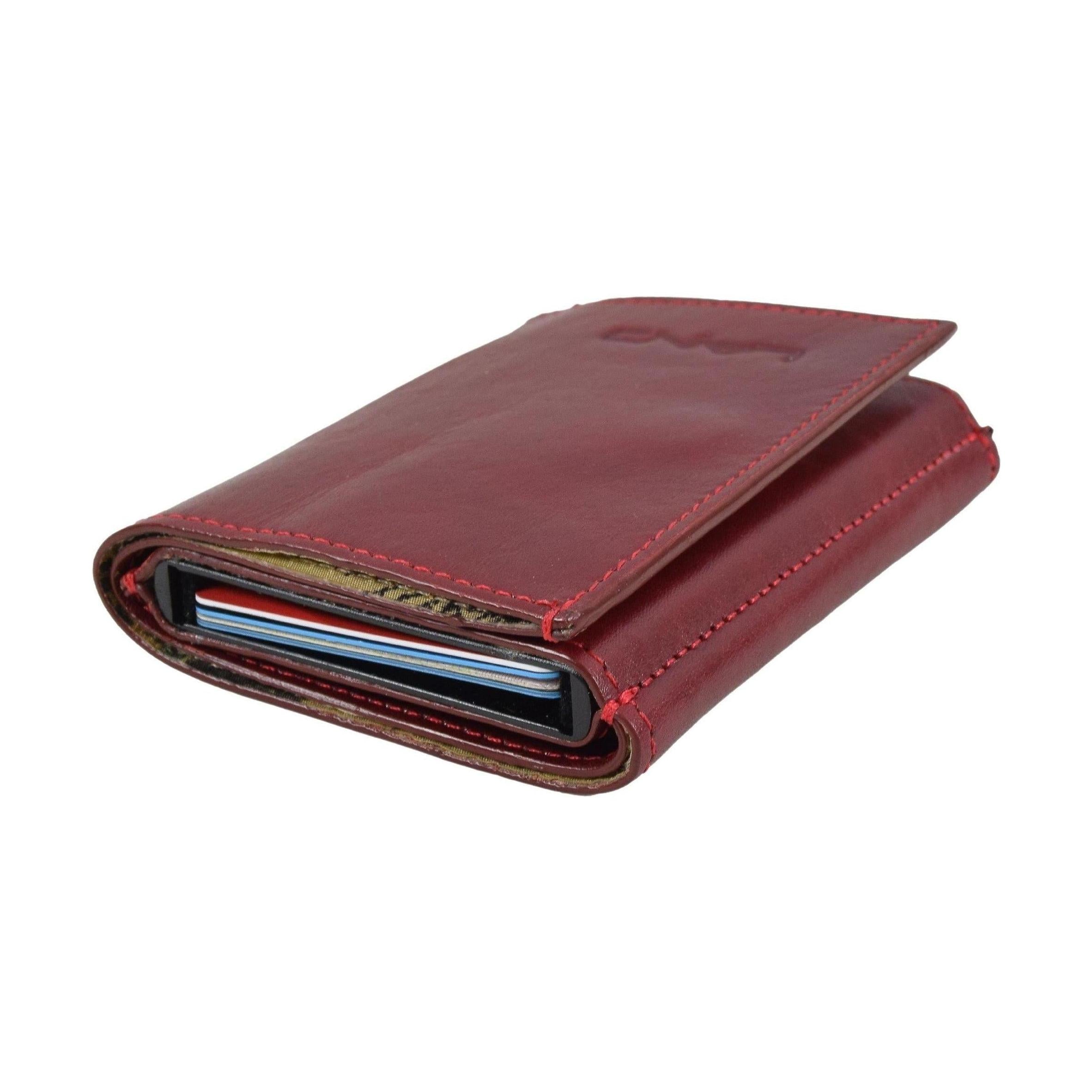 Pop Up Card Case, Wallet | LAND Leather Goods